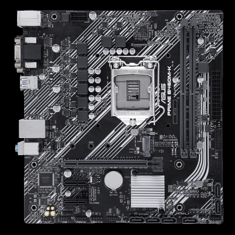Mainboard ASUS PRIME B460M-K/CSM - LGA 1200 - NEW