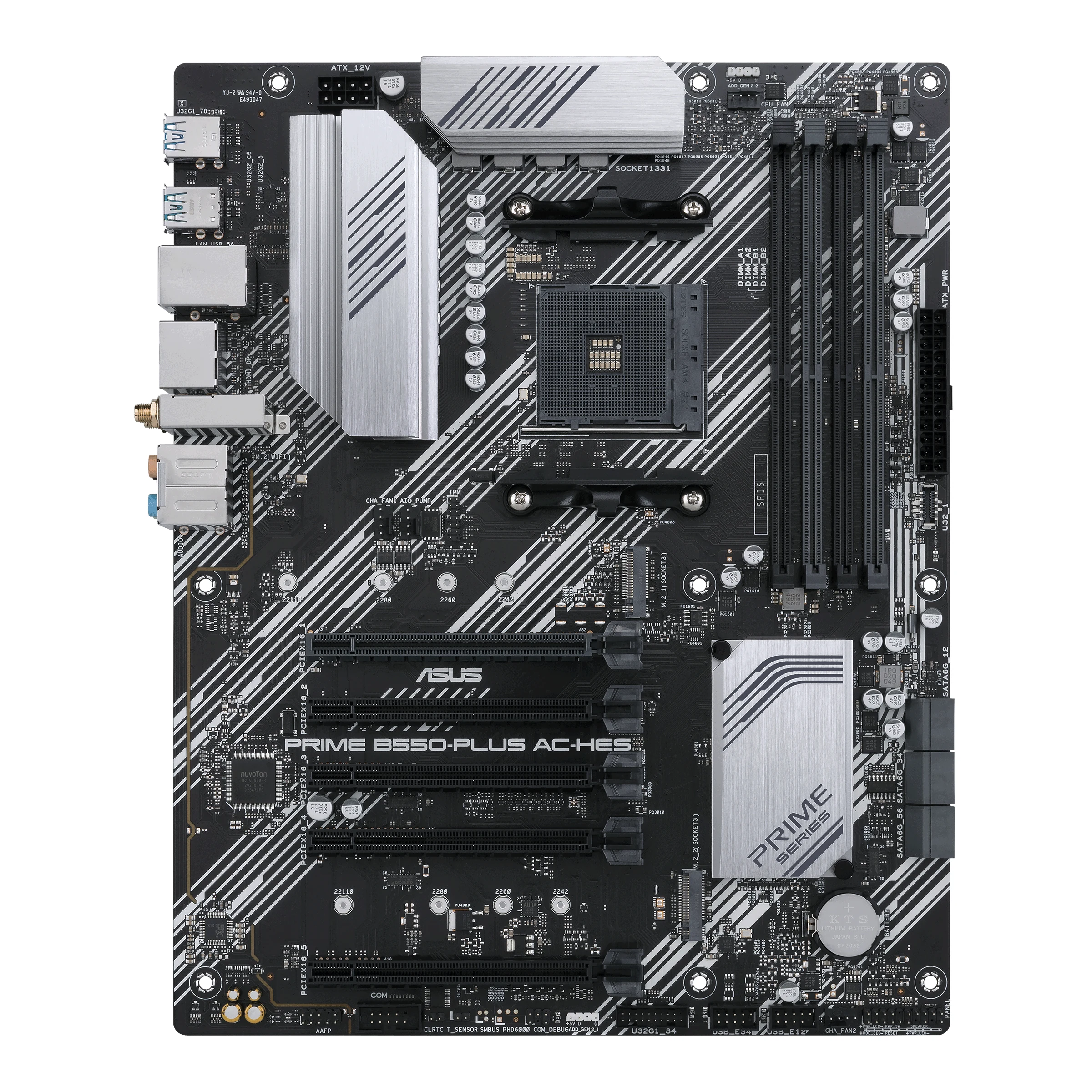 Mainboard ASUS PRIME B550-PLUS - 4 Khe RAM DDR4 - AM4 - NEW