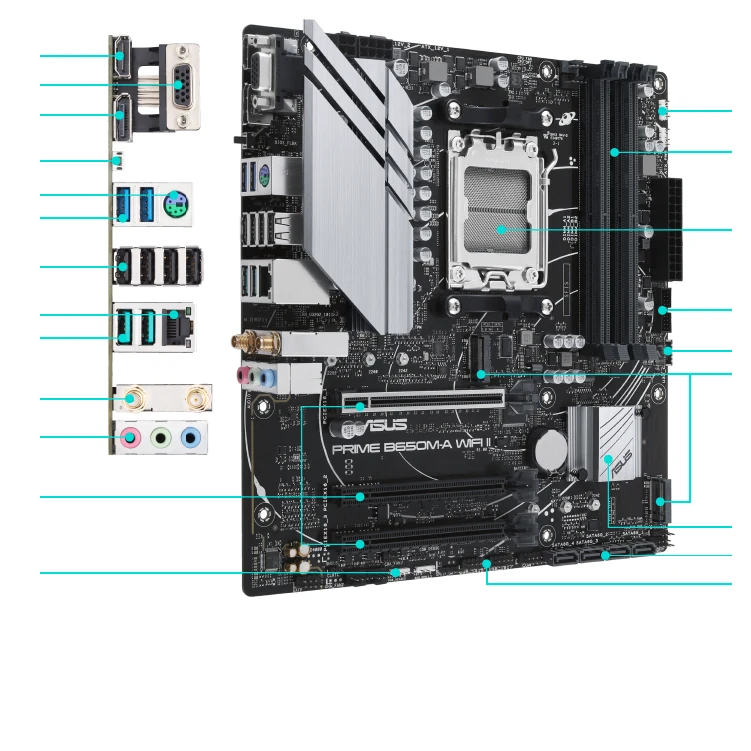 Mainboard Asus PRIME B650M-A DDR5 - NEW