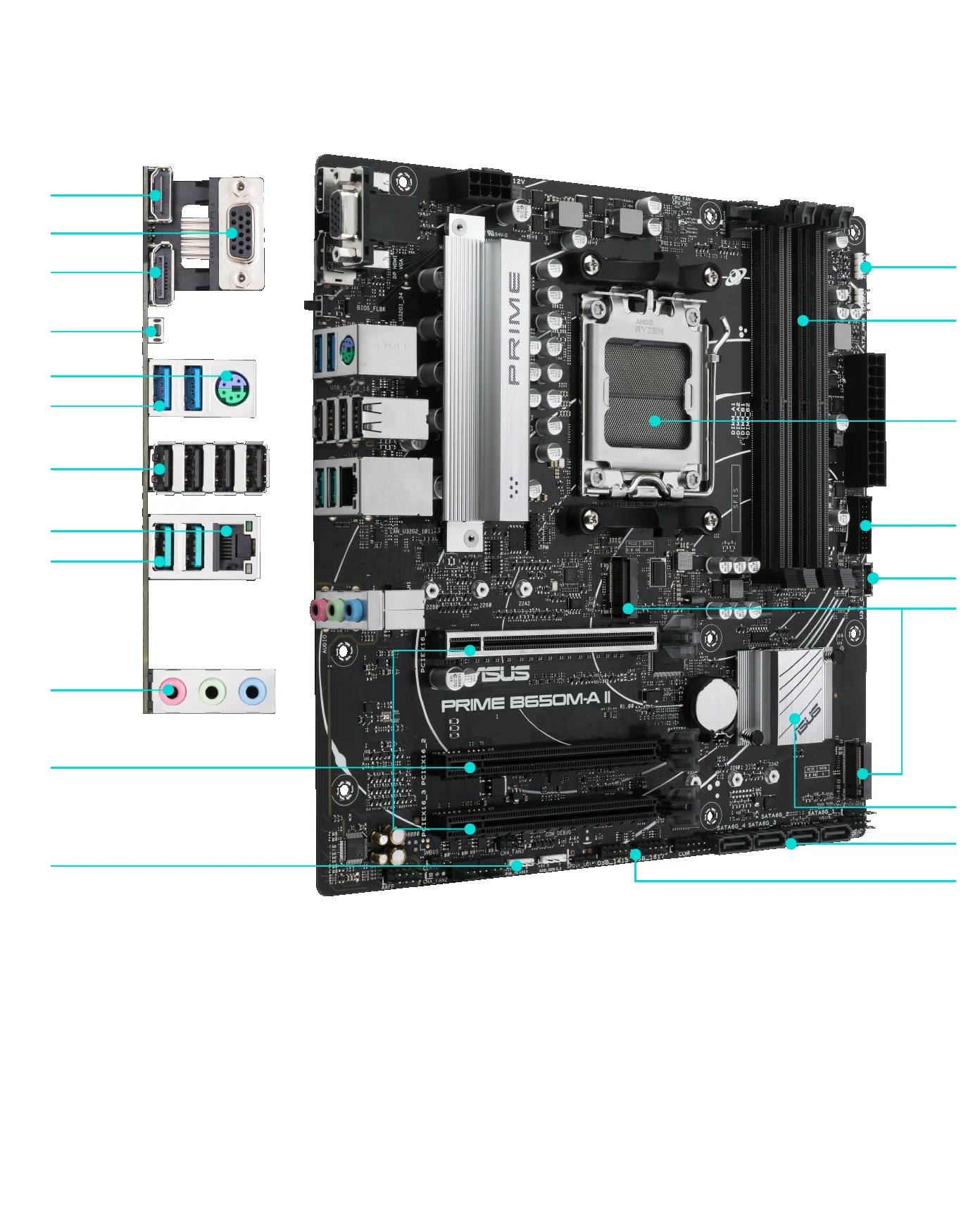 Mainboard Asus PRIME B650M-K-CSM DDR5 - NEW