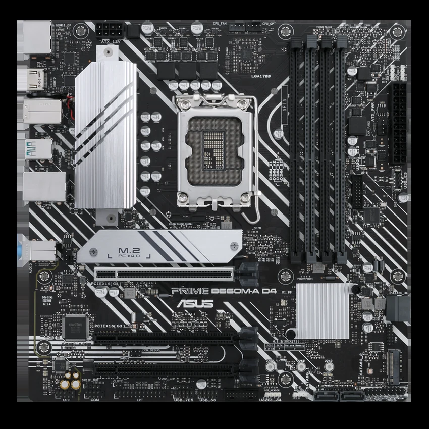 Mainboard ASUS Prime B660M-A D4 - 4 Khe RAM DDR4 - LGA 1700 - NEW