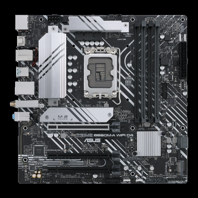 Mainboard ASUS Prime B660M-A WiFi D4 - 4 Khe RAM DDR4 - LGA 1700 - NEW