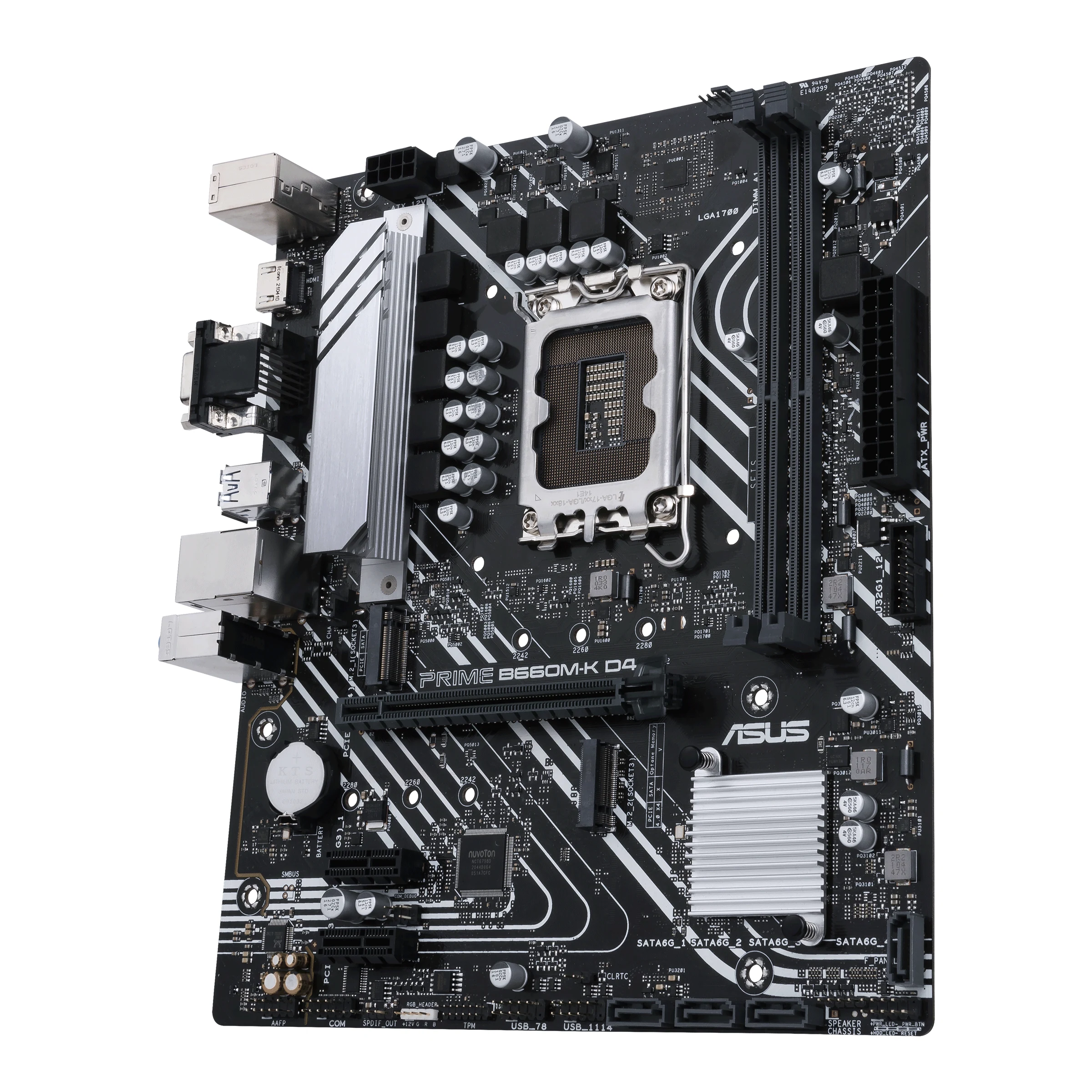 Mainboard ASUS Prime B660M-K D4 - 2 Khe RAM DDR4 - LGA 1700 - NEW