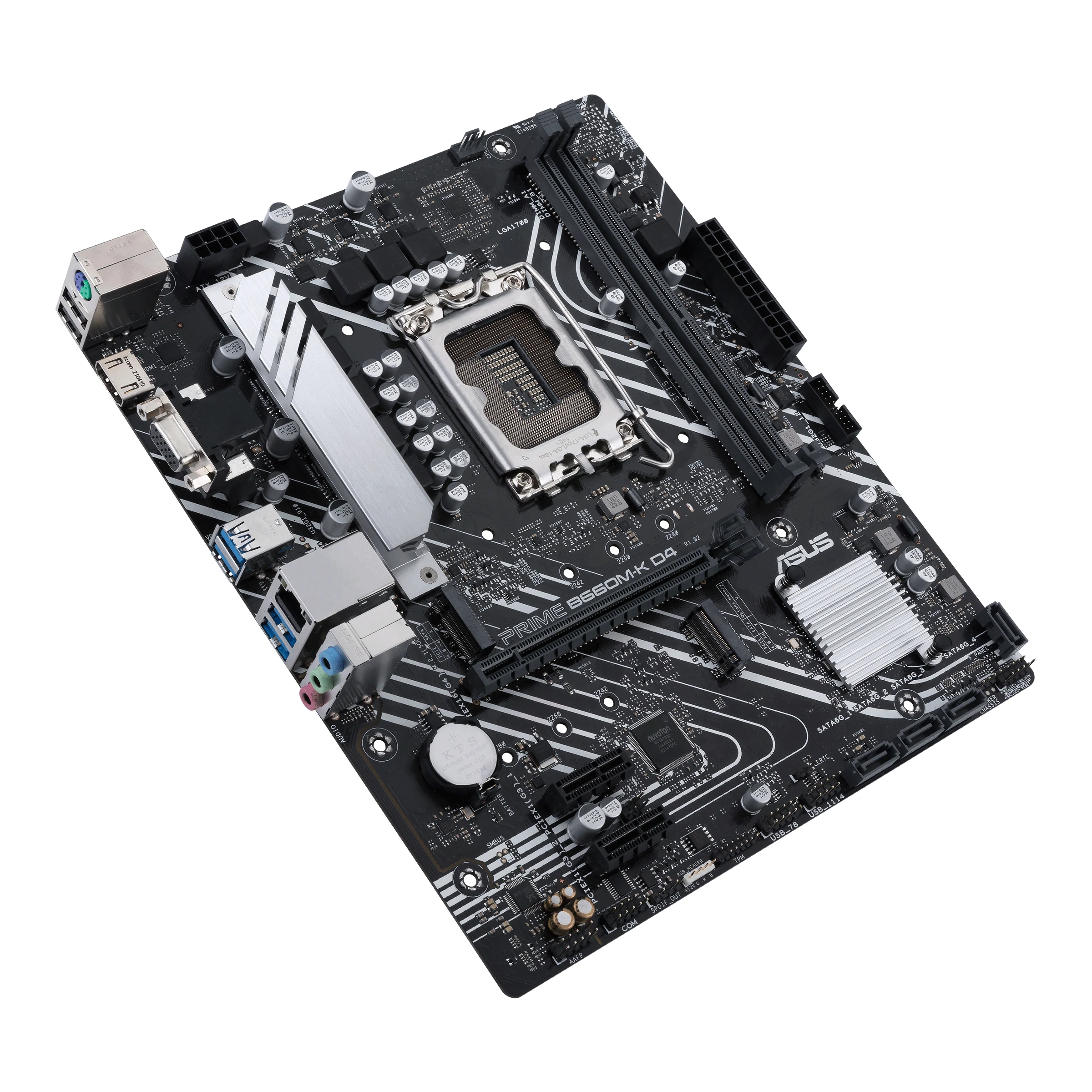 Mainboard ASUS Prime B660M-K D4 - 2 Khe RAM DDR4 - LGA 1700 - NEW