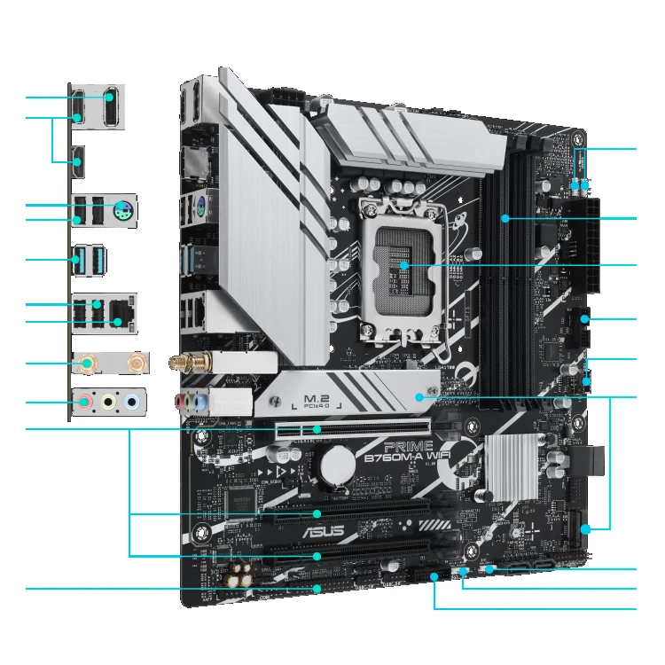 Mainboard ASUS PRIME B760M-A WIFI-CSM NEW