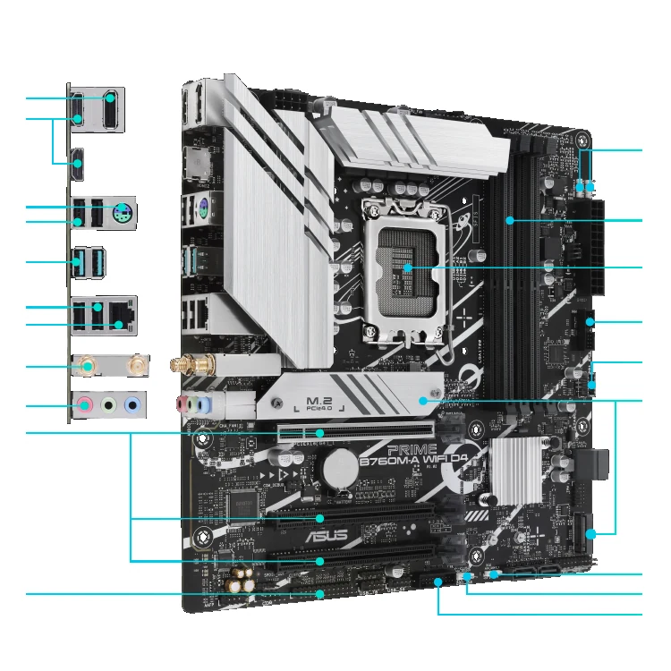 Mainboard ASUS PRIME B760M-A WIFI D4-CSM NEW