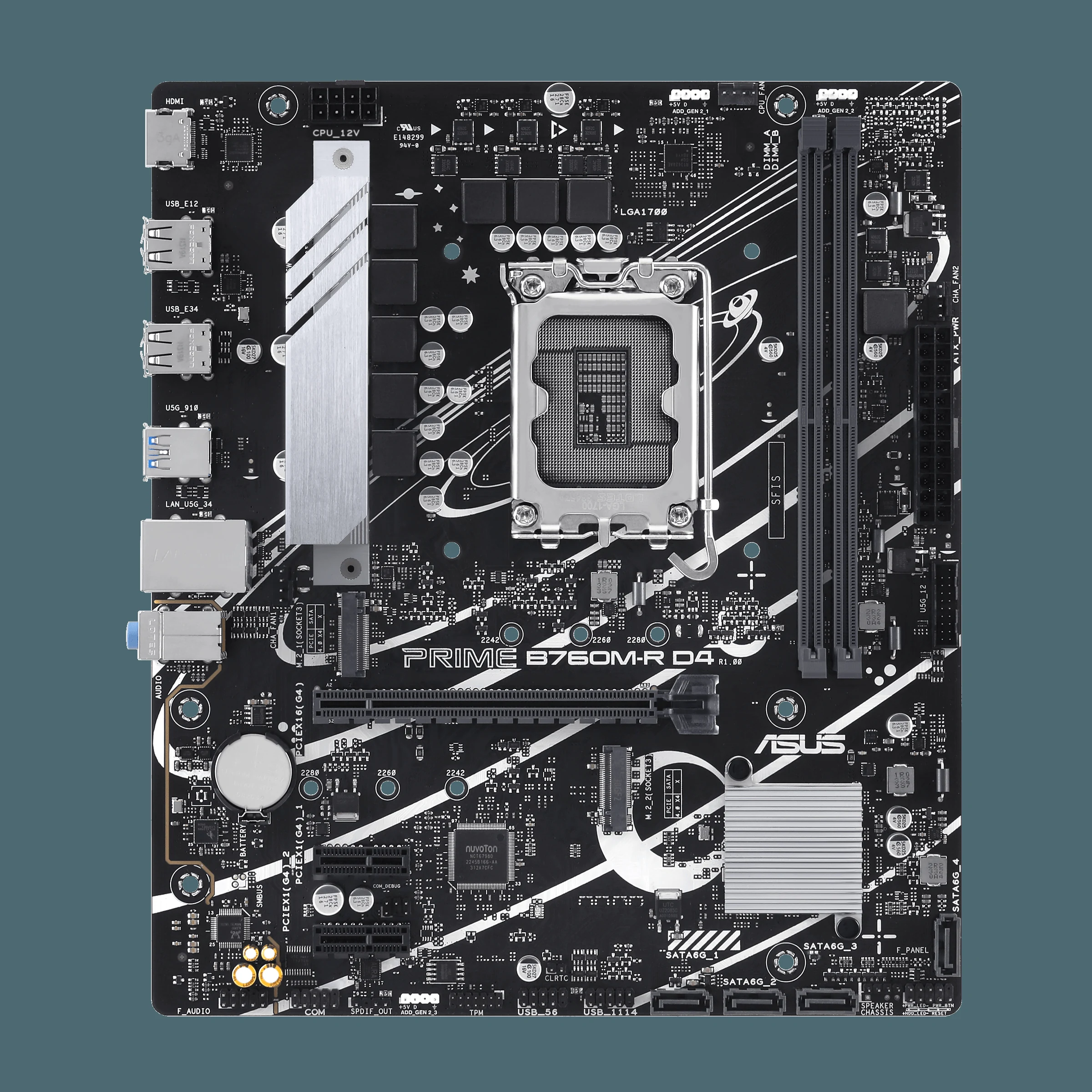Mainboard ASUS PRIME B760M-R D4 NEW