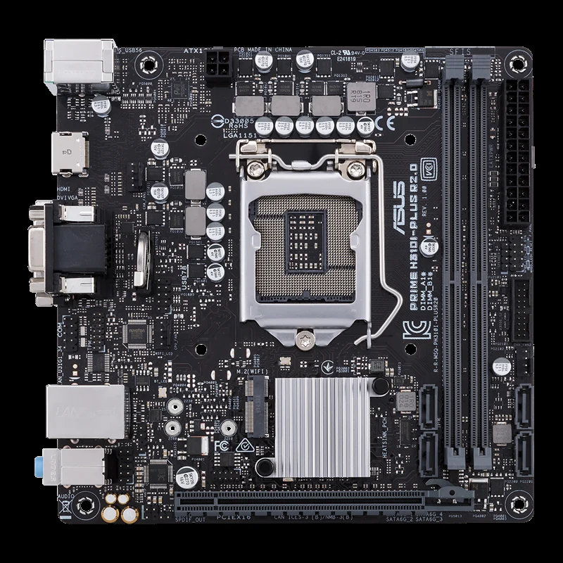 Mainboard ASUS PRIME H310-PLUS - LGA 1151 - NEW