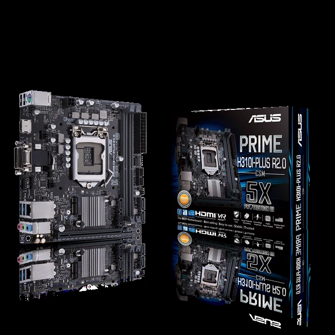 Mainboard ASUS PRIME H310-PLUS R2.0 - LGA 1151 - NEW