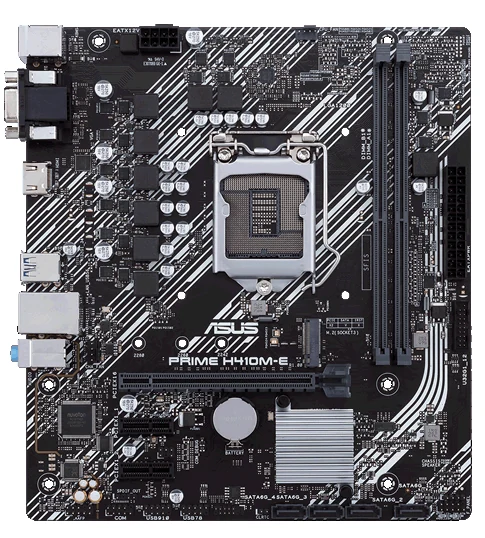 Mainboard ASUS PRIME H410M-E - LGA 1200 - NEW