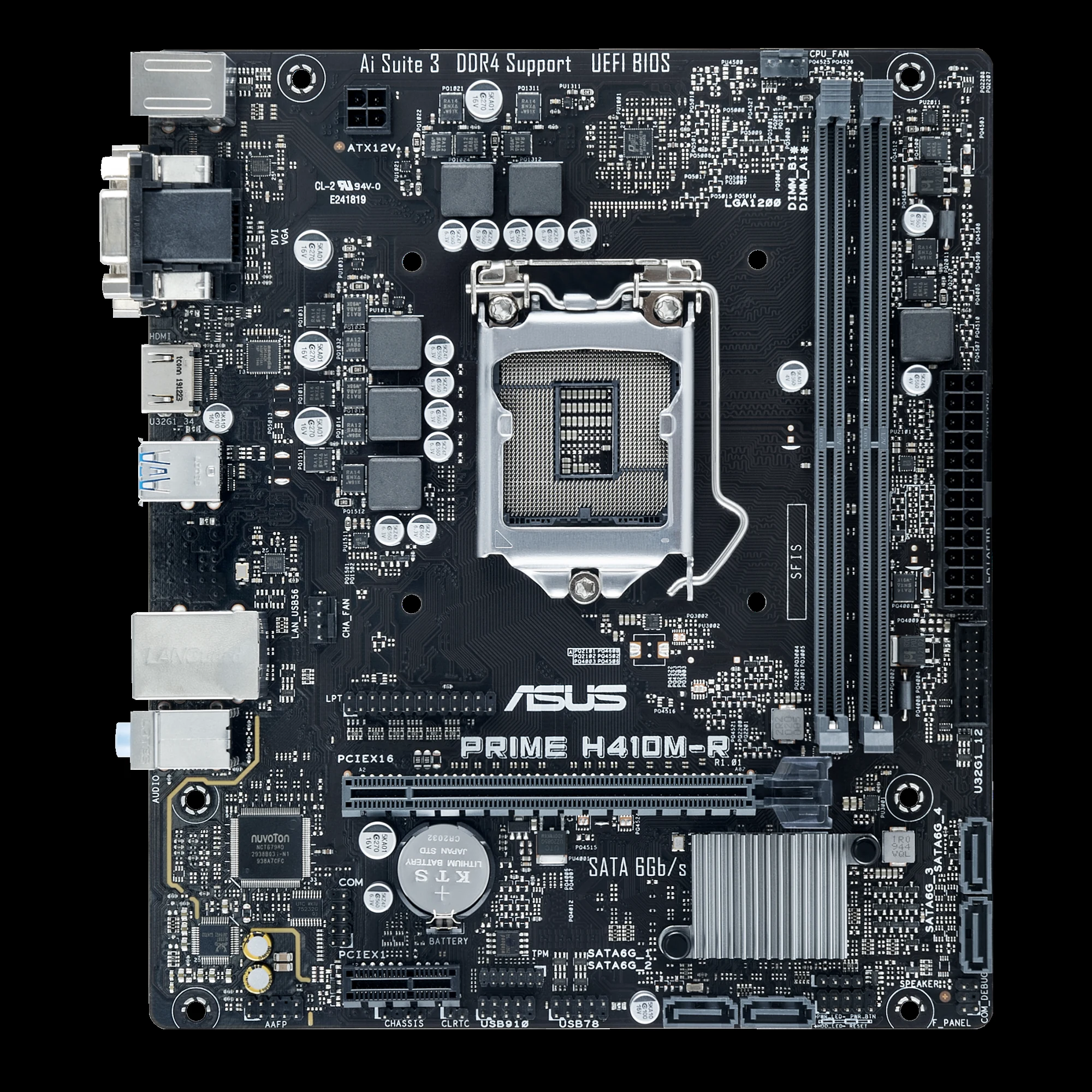 Mainboard ASUS PRIME H410M-R - LGA 1200 - NEW