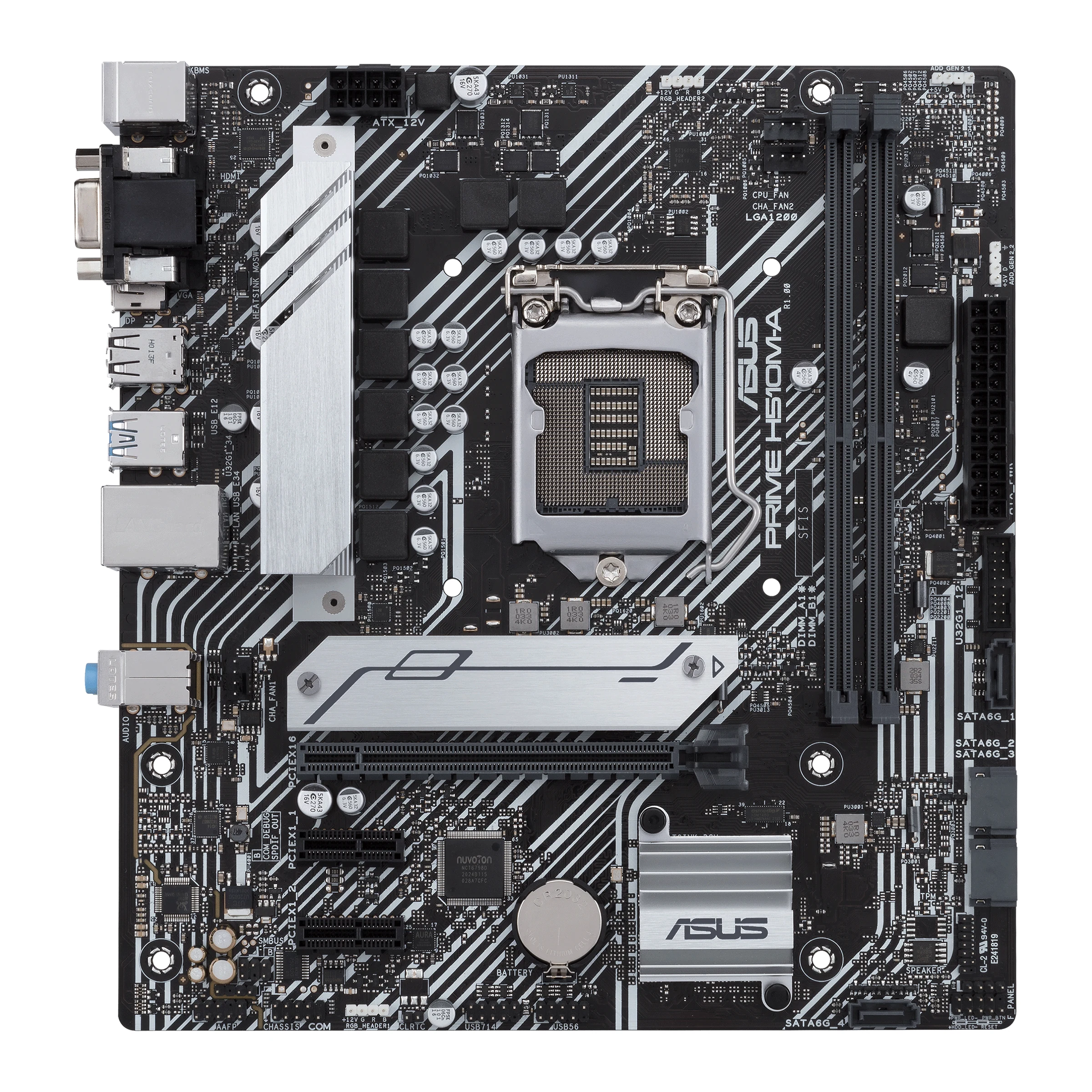 Mainboard ASUS PRIME H510M-A/CSM - LGA 1200 - NEW
