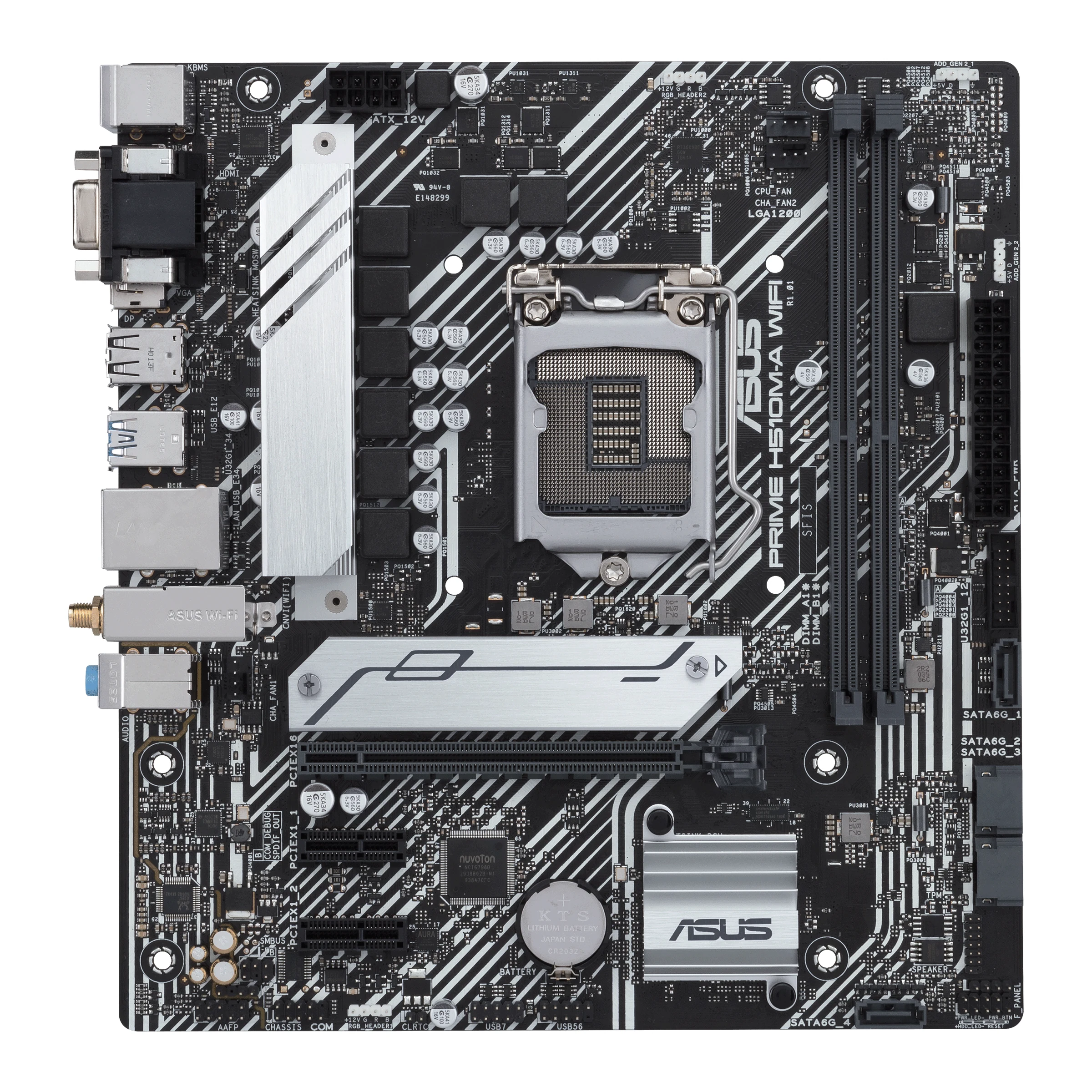 Mainboard ASUS PRIME H510M-A/CSM - LGA 1200 - NEW