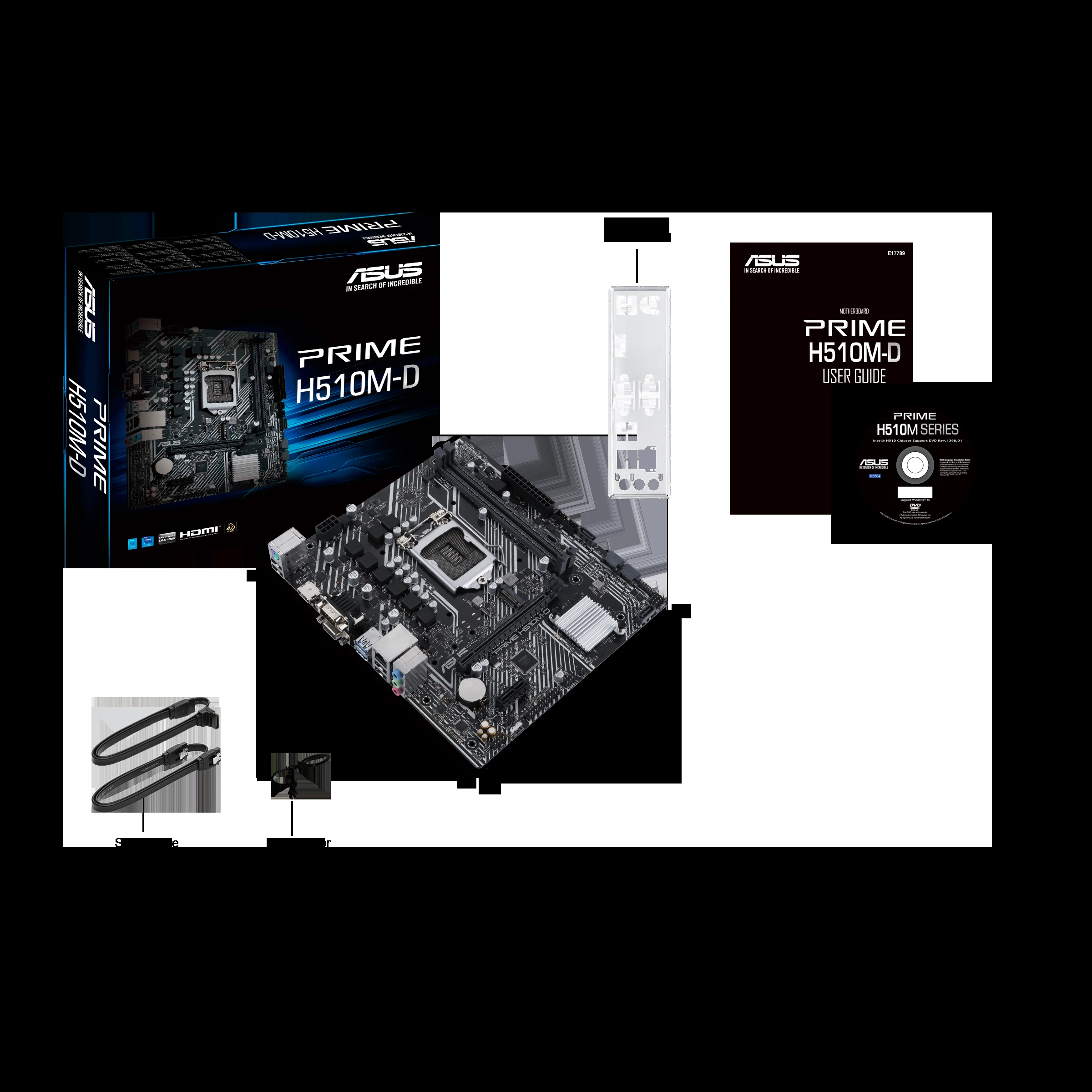 Mainboard ASUS PRIME H510M-D - LGA 1200 - NEW
