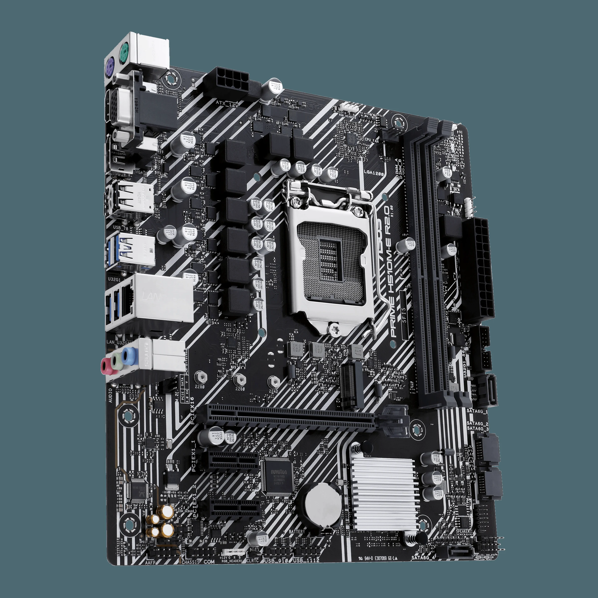 Mainboard ASUS PRIME H510M-E R2.0-CSM - LGA 1200 - NEW