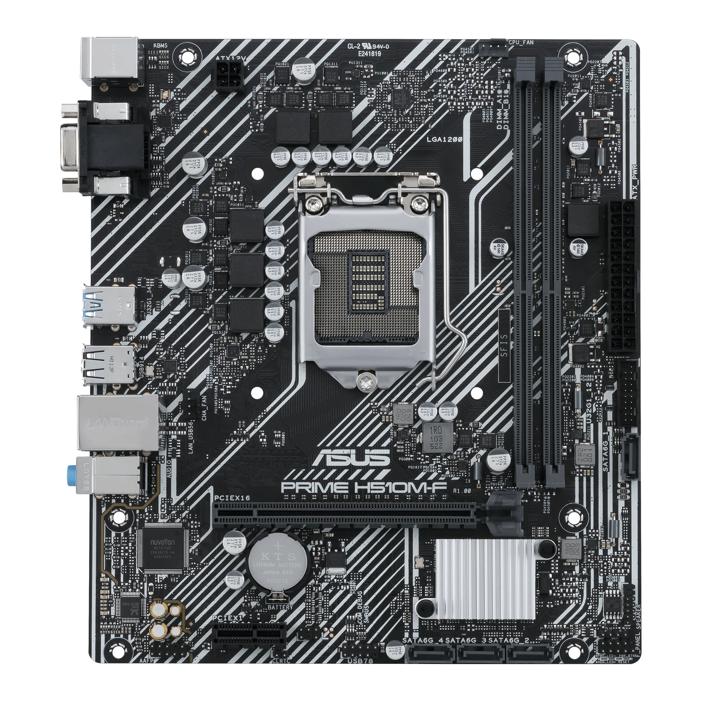 Mainboard ASUS PRIME H510M-F R2.0 - LGA 1200 - NEW