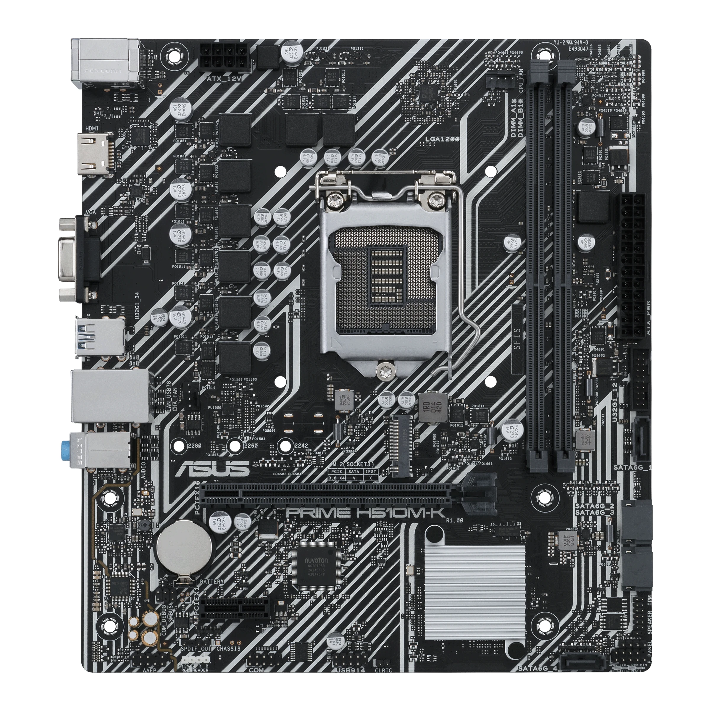 Mainboard ASUS PRIME H510M-K - LGA 1200 - NEW
