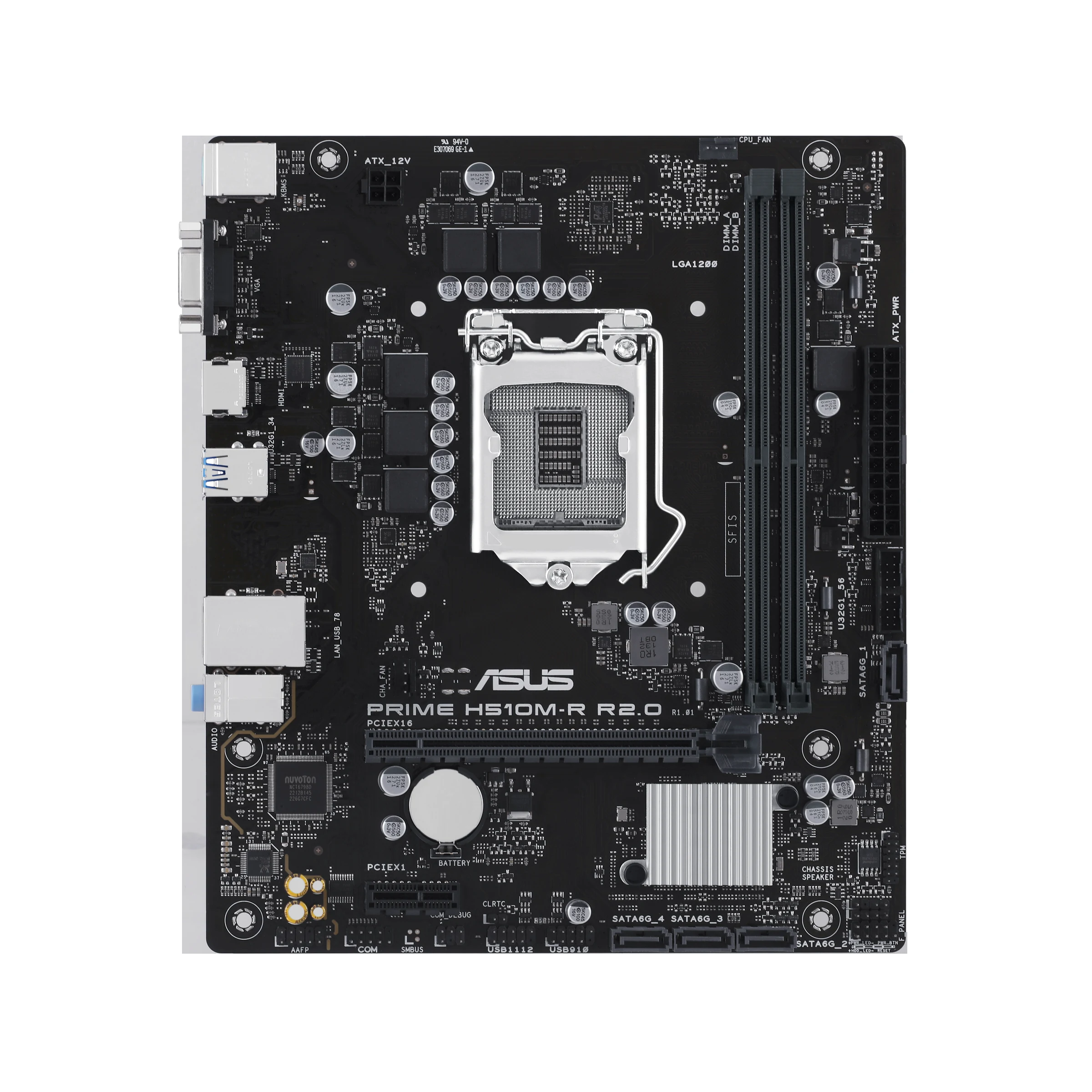 Mainboard ASUS PRIME H510M-R - LGA 1200 - NEW