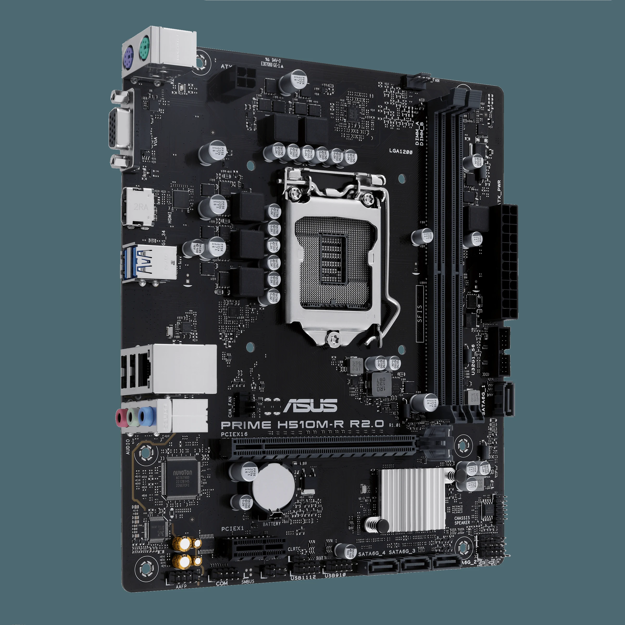 Mainboard ASUS PRIME H510M-R R2.0-CSM - LGA 1200 - NEW