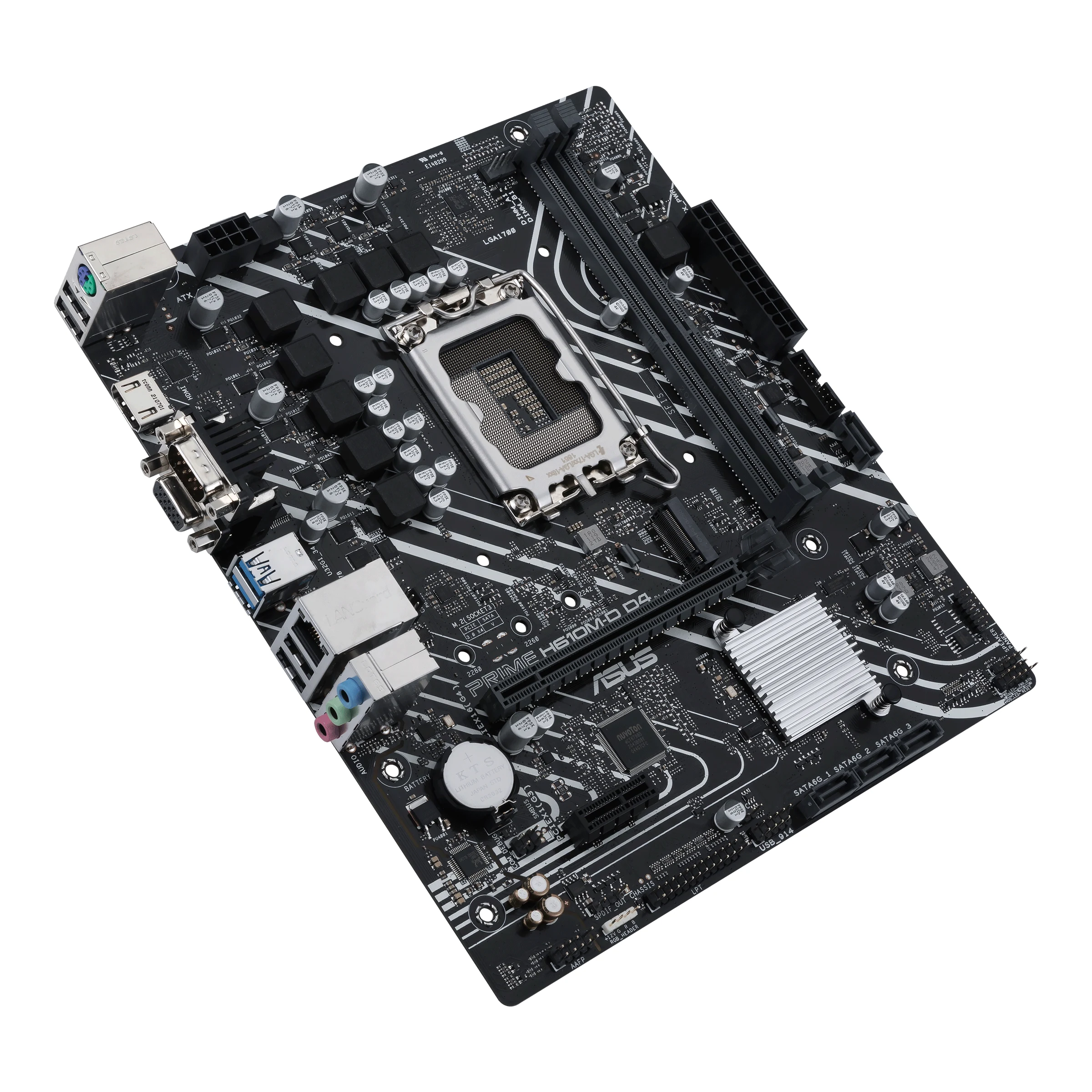 Mainboard Asus PRIME H610M-D D4 - 2 Khe Ram DDR4 - LGA 1700 - NEW