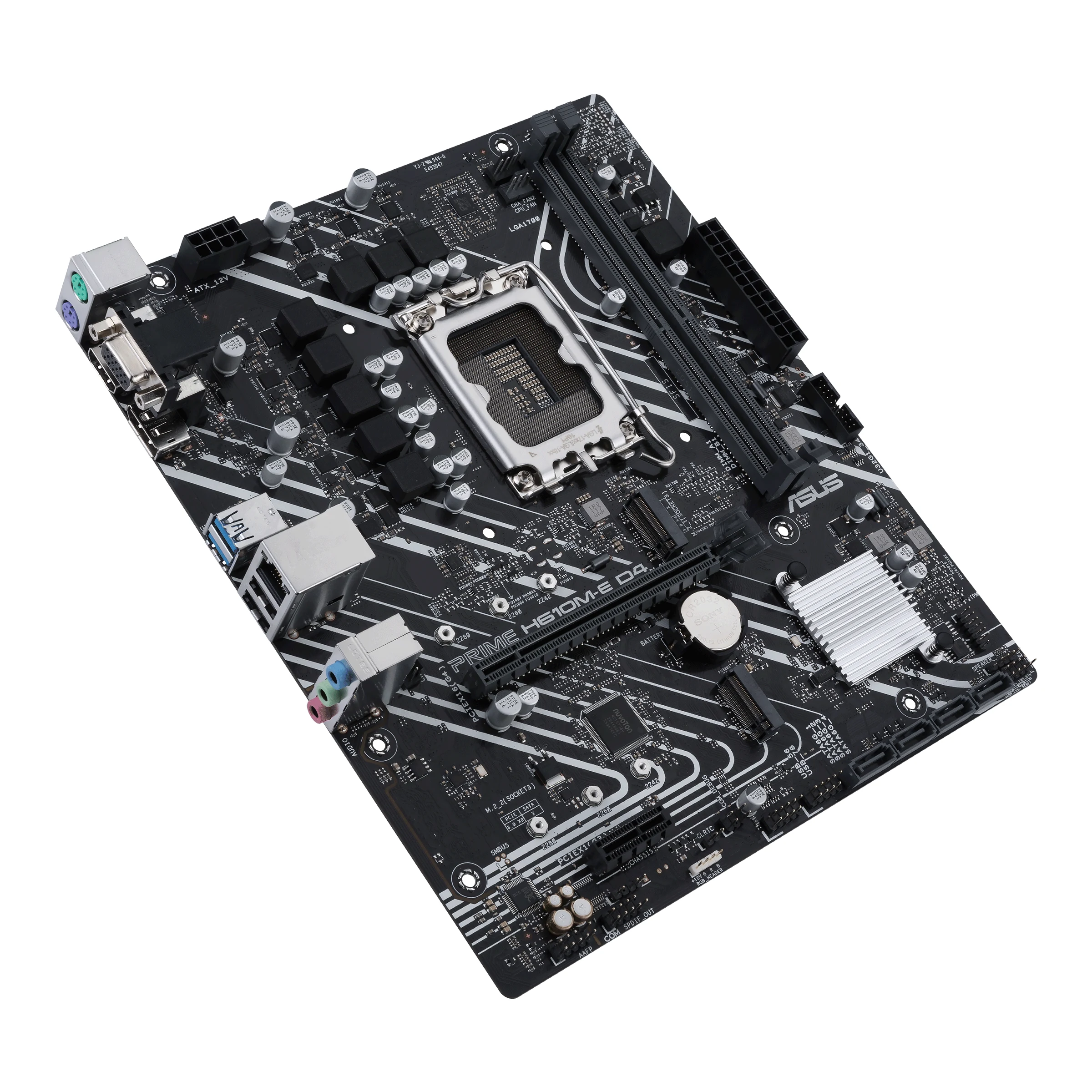 Mainboard Asus PRIME H610M-E D4 - 2 Khe Ram DDR4 - LGA 1700 - NEW
