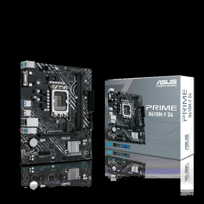 Mainboard Asus PRIME H610M-F D4 - 2 Khe Ram DDR4 - LGA 1700 - NEW