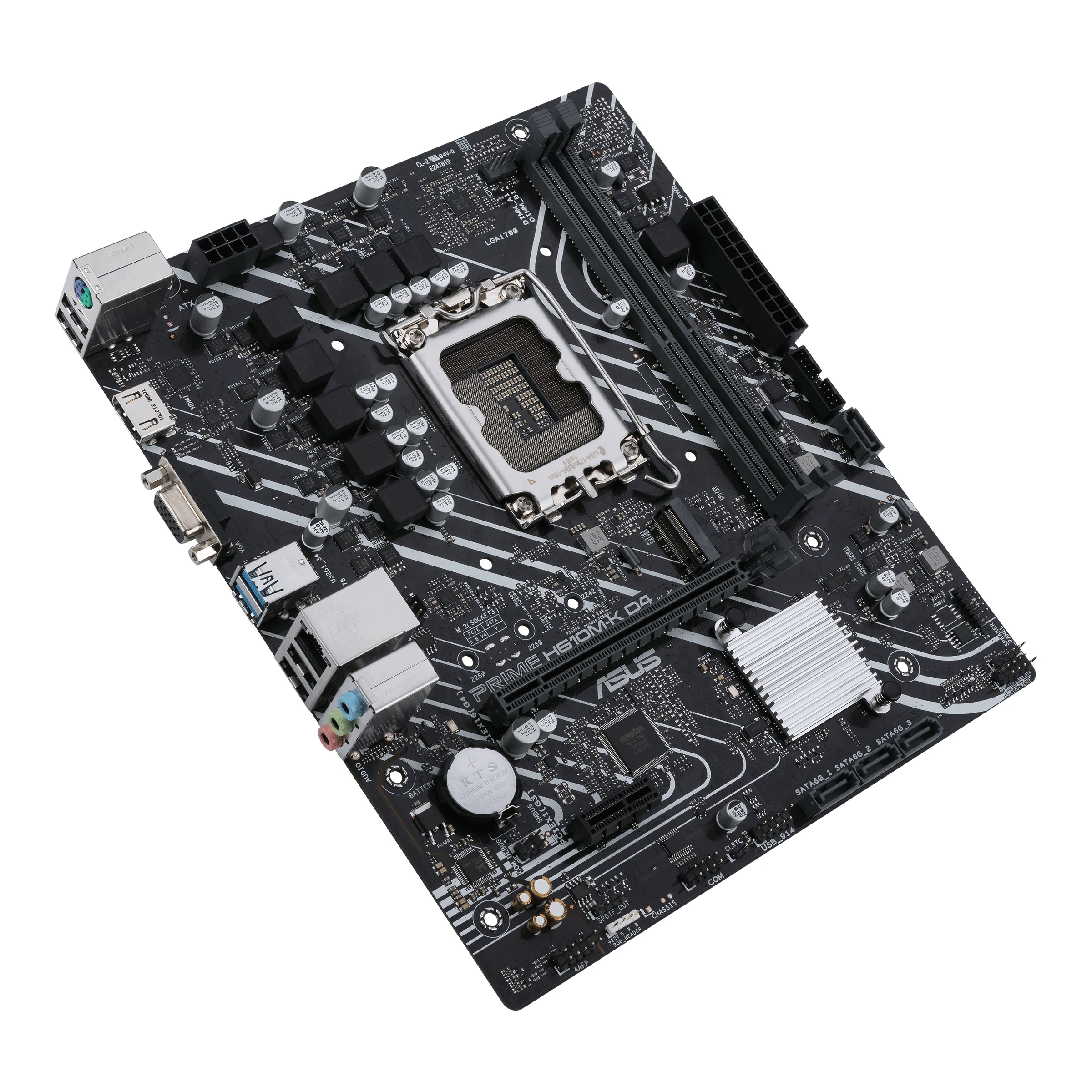 Mainboard Asus PRIME H610M-K D4 - 2 Khe Ram DDR4 - LGA 1700 - NEW