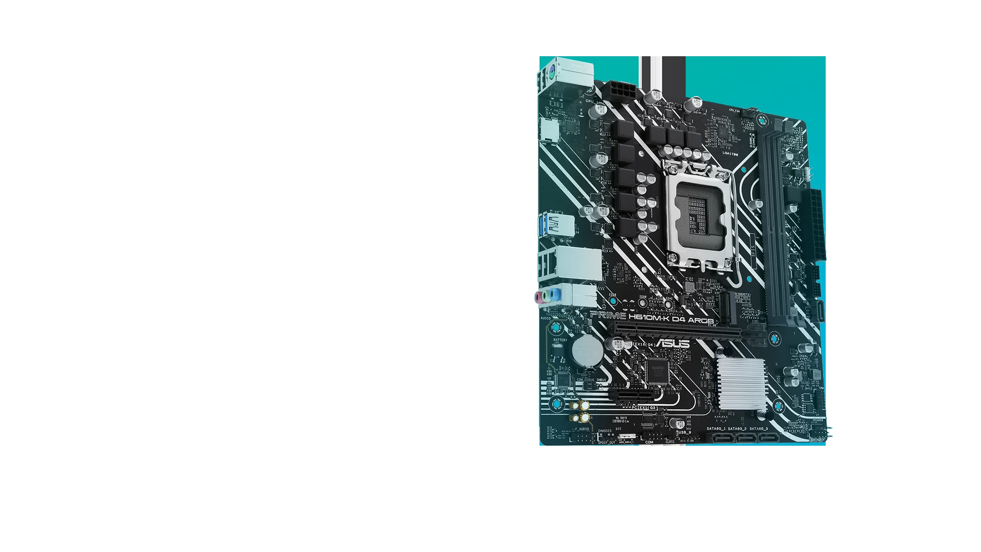 Mainboard Asus PRIME H610M-K D4 - 2 Khe Ram DDR4 - LGA 1700 - NEW