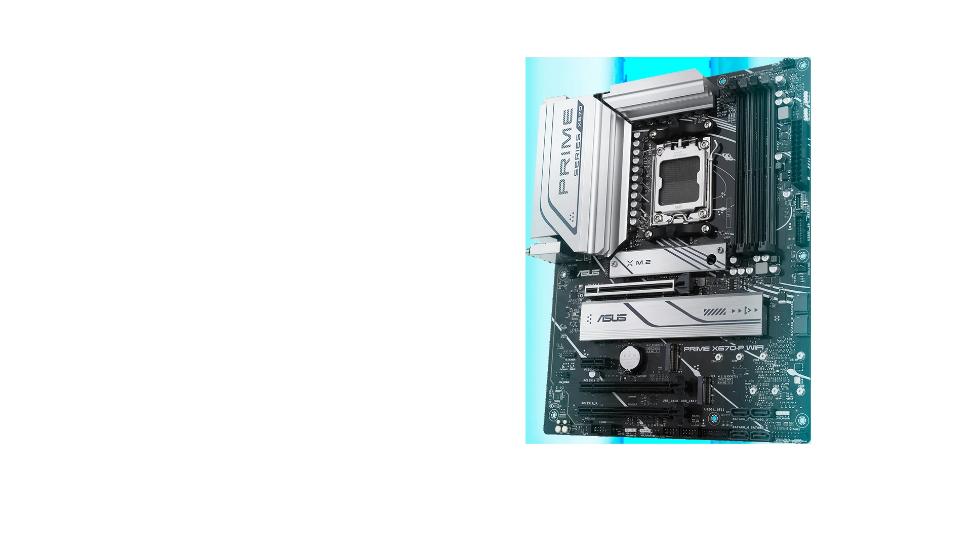 Mainboard ASUS PRIME X670-P WIFI - 4 Khe RAM DDR5 - AM5 - NEW