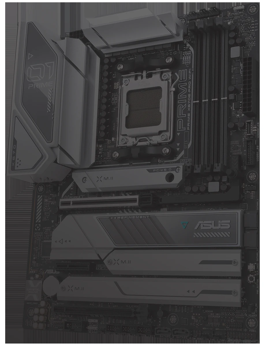 Mainboard ASUS PRIME X670E-PRO WIFI - 4 Khe RAM DDR5 - AM5 - NEW