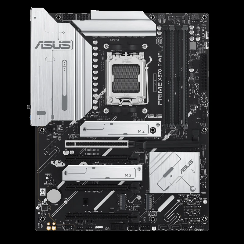 Mainboard ASUS PRIME X870-P - 4 Khe RAM DDR5 - AM5 - NEW