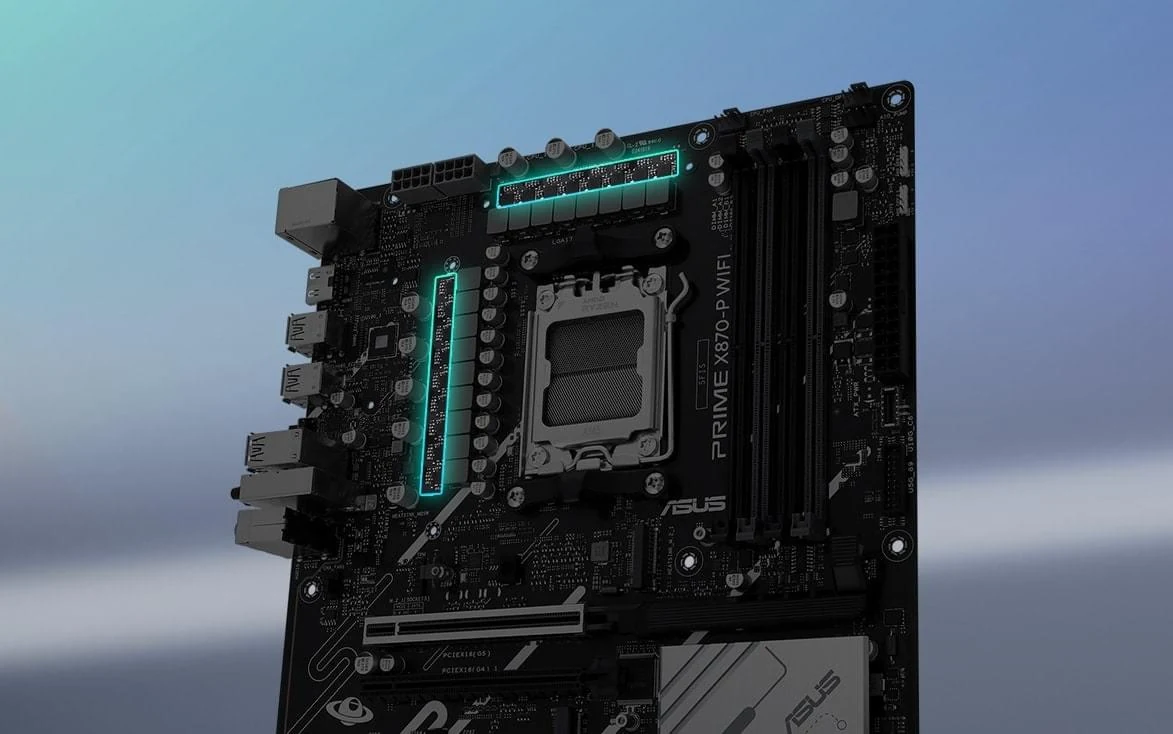 Mainboard ASUS PRIME X870-P WIFI - 4 Khe RAM DDR5 - AM5 - NEW