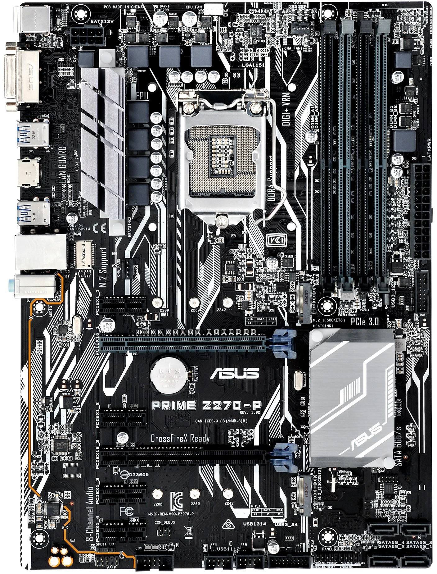 Mainboard ASUS PRIME Z270-P - LGA 1151 - NEW