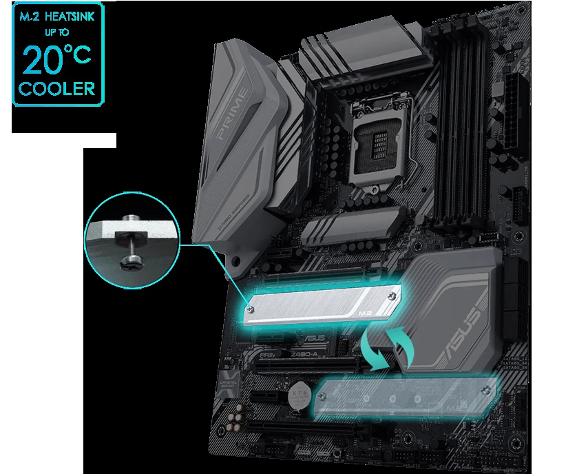Mainboard ASUS PRIME Z490-A - LGA 1200 - NEW