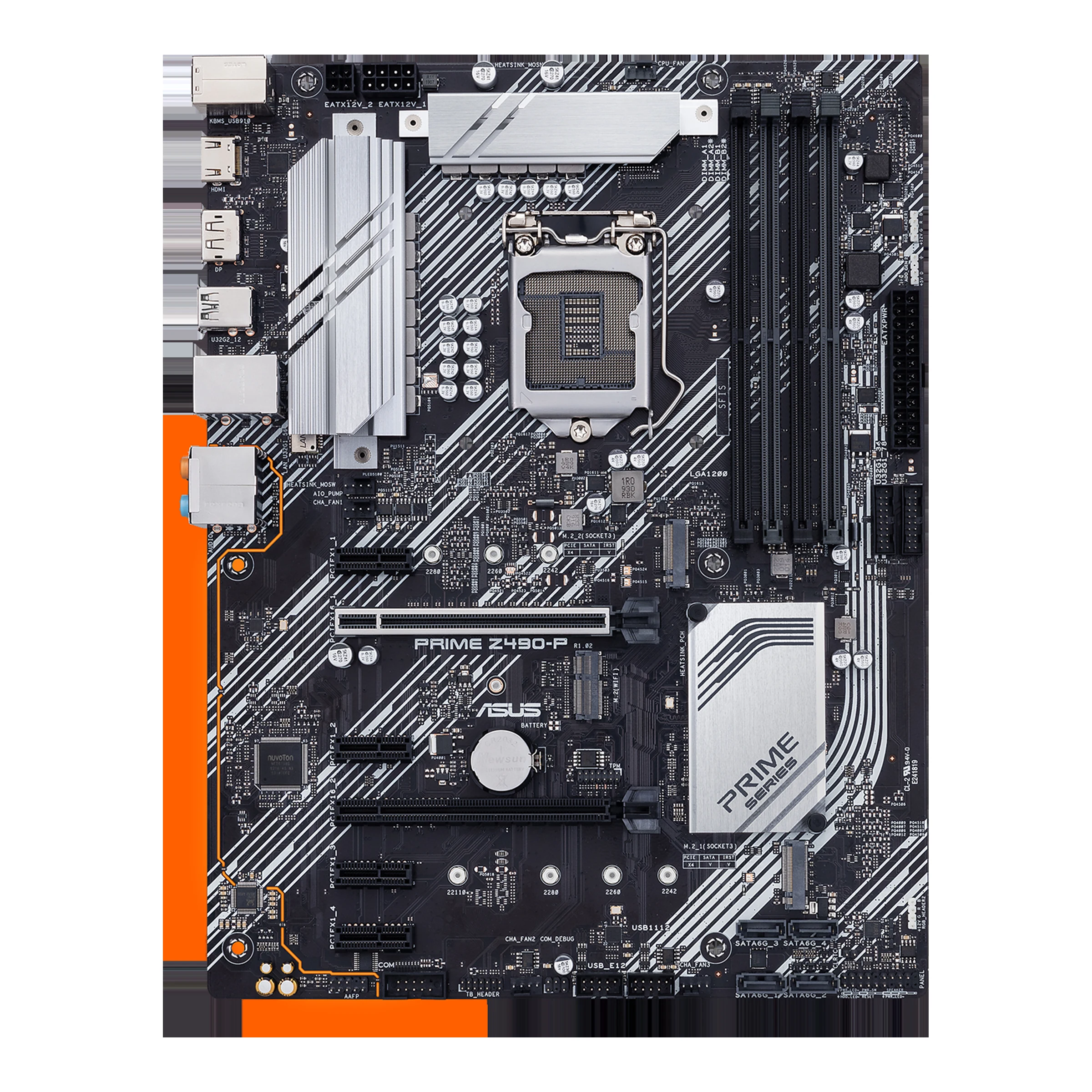 Mainboard ASUS PRIME Z490-V - LGA 1200 - NEW
