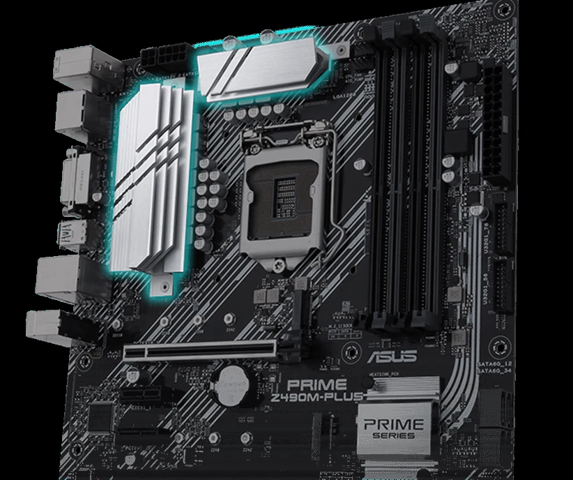 Mainboard ASUS PRIME Z490M-PLUS - LGA 1200 - NEW