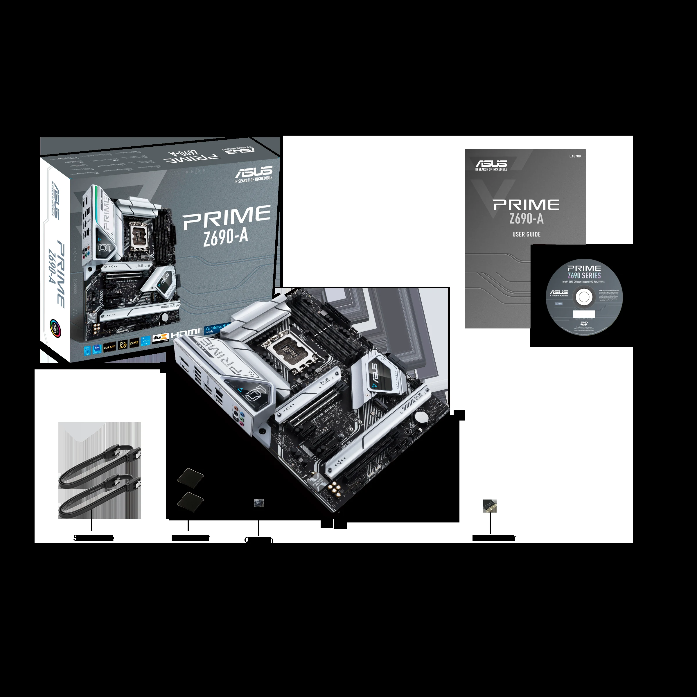 Mainboard ASUS Prime Z690-A - 4 Khe RAM DDR5 - LGA 1700 - NEW