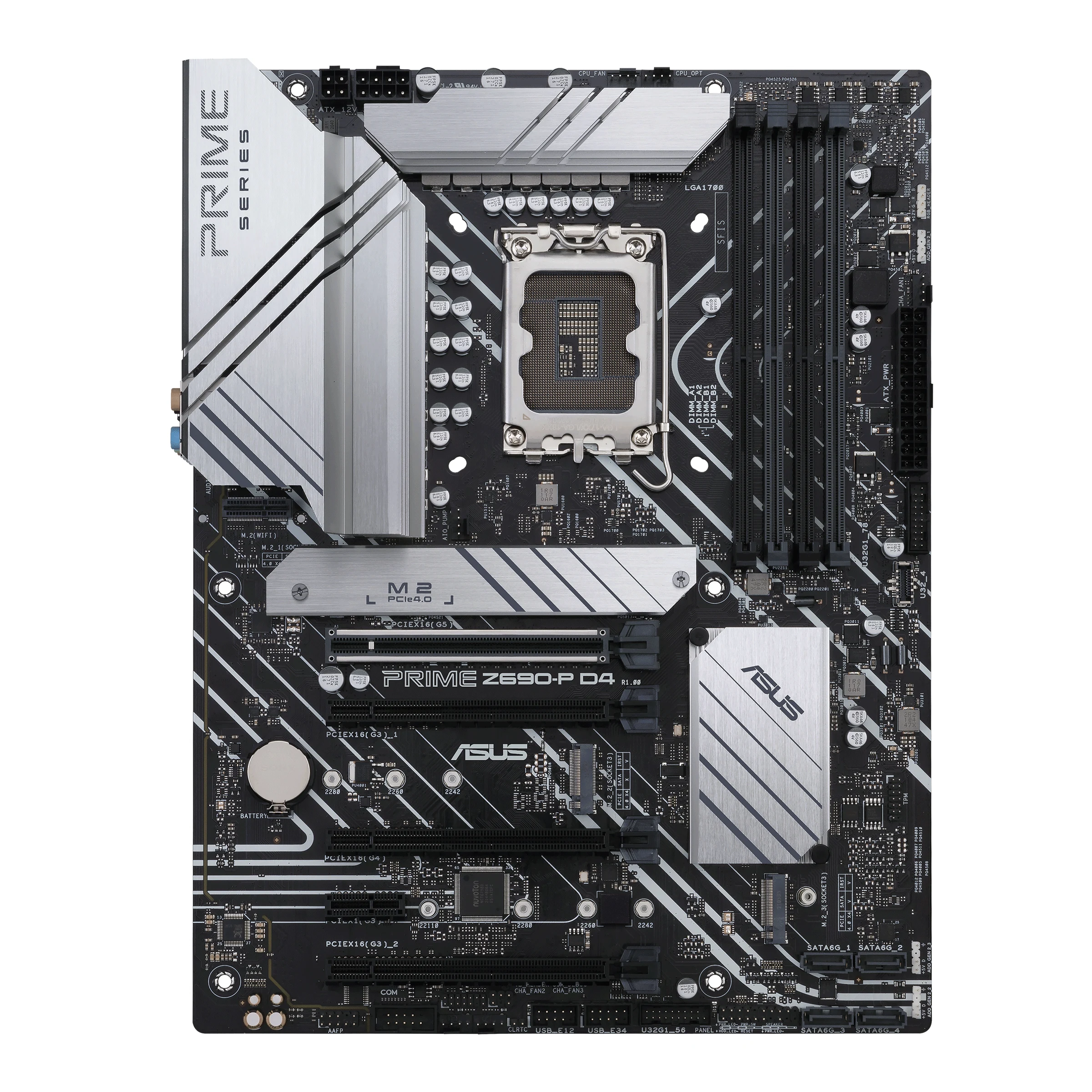 Mainboard ASUS Prime Z690-P D4 - 4 Khe RAM DDR4 - LGA 1700 - NEW