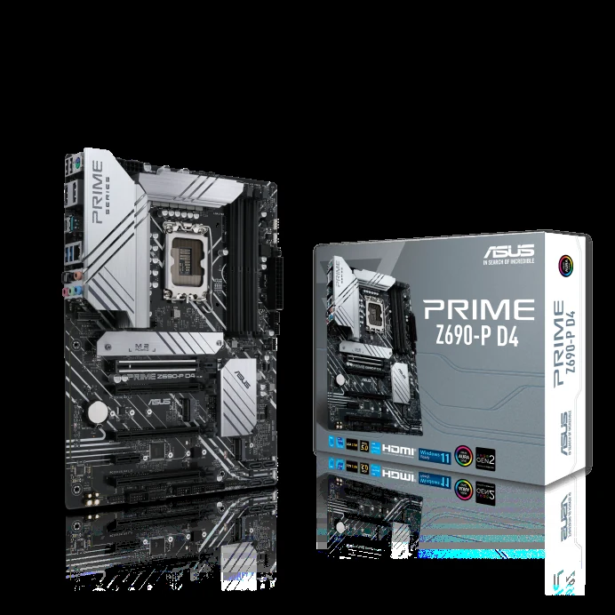 Mainboard ASUS Prime Z690-P D4 - 4 Khe RAM DDR4 - LGA 1700 - NEW