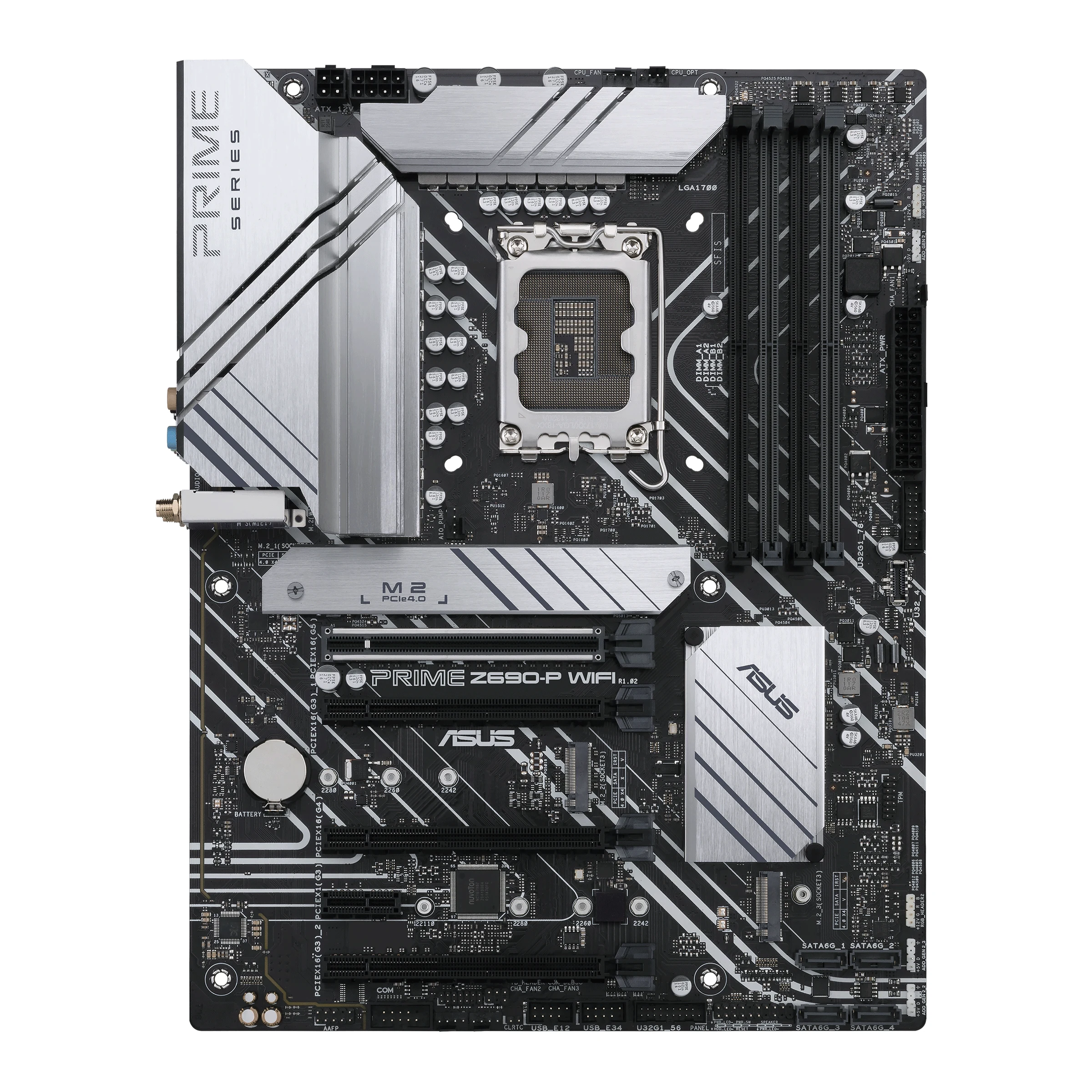 Mainboard ASUS Prime Z690-P WiFi - 4 Khe RAM DDR5 - LGA 1700 - NEW