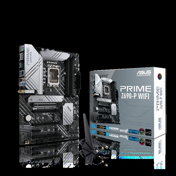 Mainboard ASUS Prime Z690-P WiFi - 4 Khe RAM DDR5 - LGA 1700 - NEW
