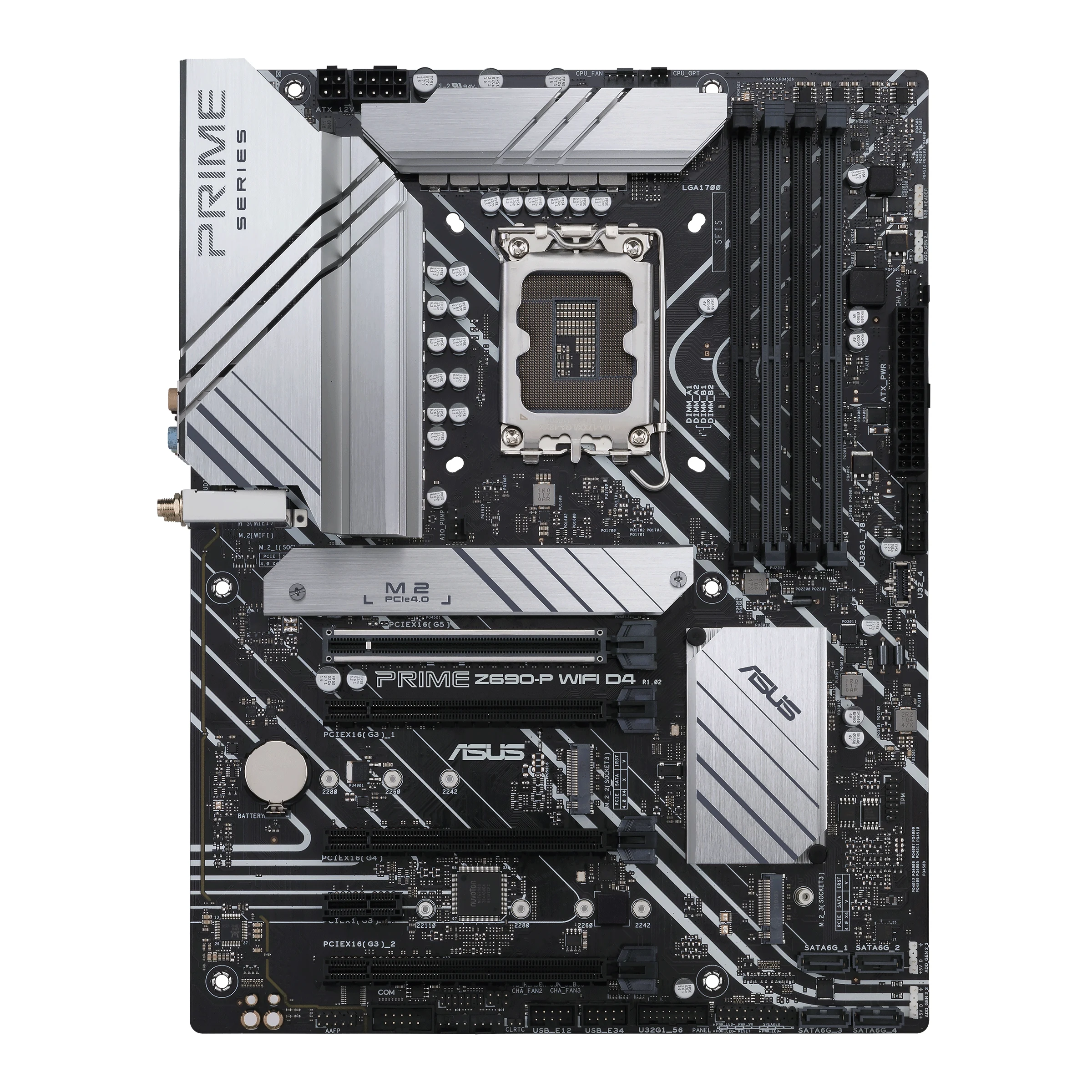 Mainboard ASUS Prime Z690-P WiFi D4 - 4 Khe RAM DDR4 - LGA 1700 - NEW