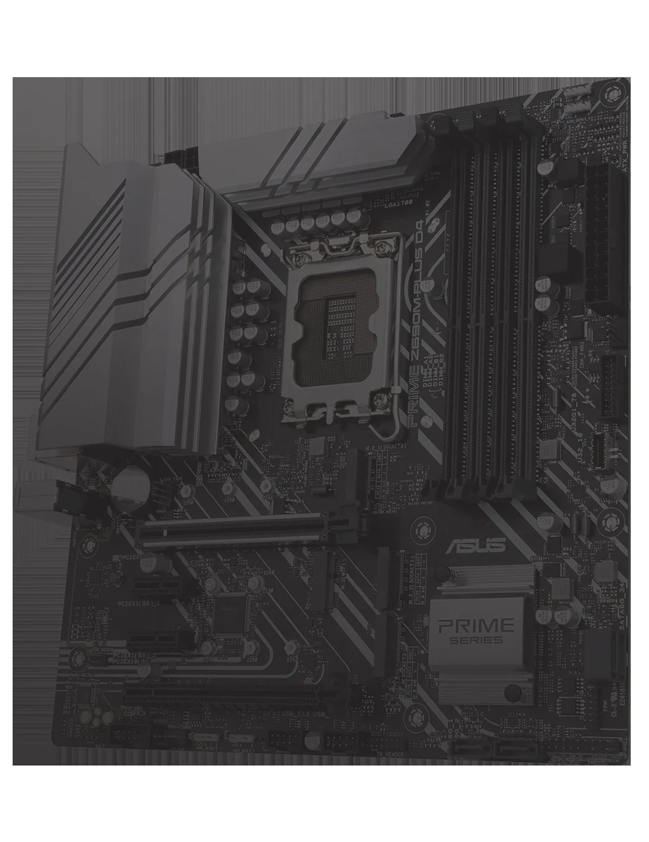 Mainboard ASUS Prime Z690M-Plus D4 - 4 Khe RAM DDR4 - LGA 1700 - NEW
