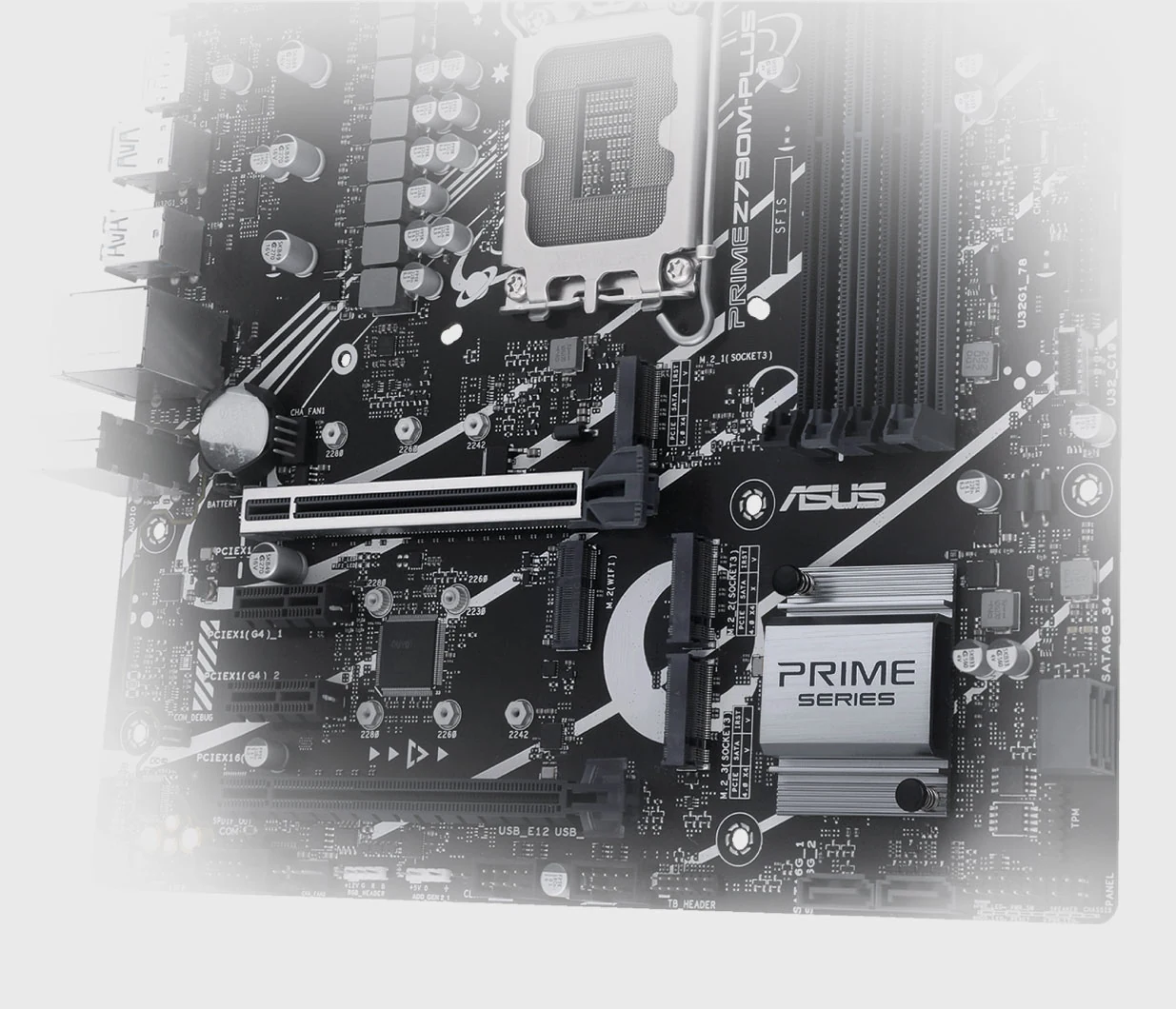 Mainboard ASUS Prime Z790M-Plus D4 - 4 Khe RAM DDR4 - LGA 1700 - NEW