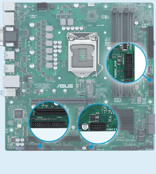 Mainboard ASUS Pro B560M-CT/CSM - LGA 1200 - NEW