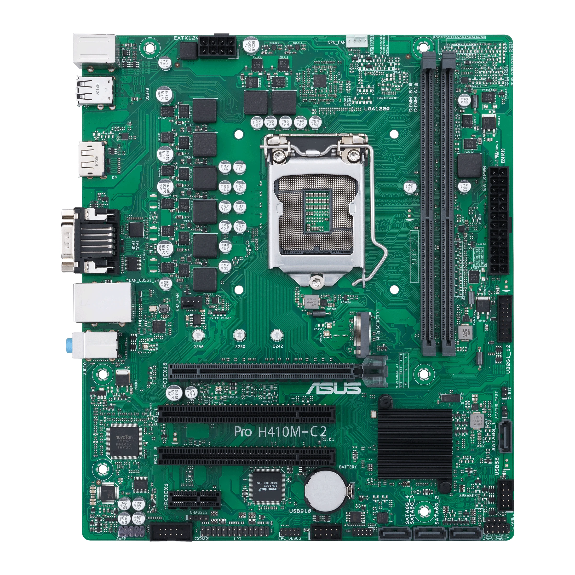 Mainboard ASUS Pro H410M-C/CSM - LGA 1200 - NEW