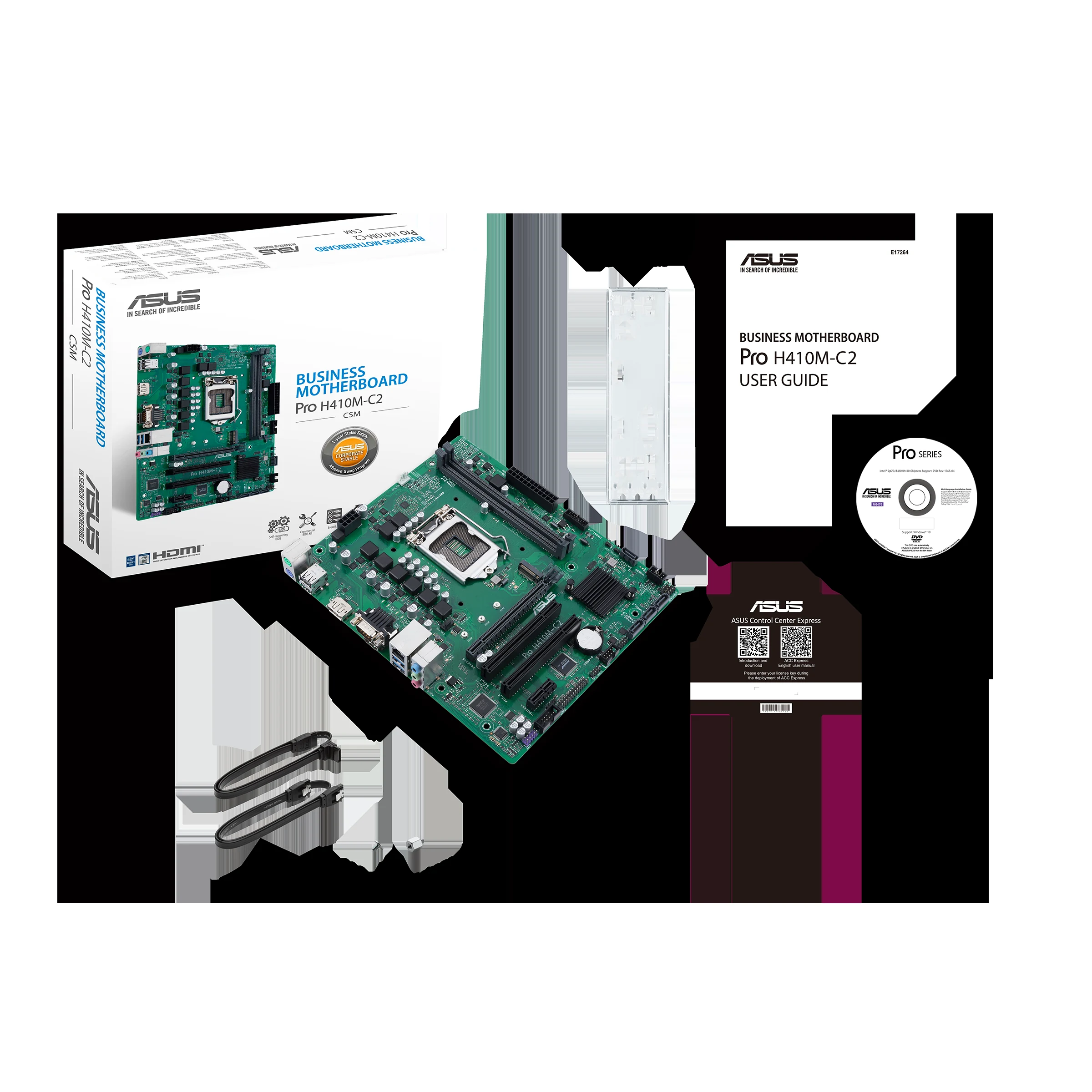 Mainboard ASUS Pro H410M-C/CSM - LGA 1200 - NEW