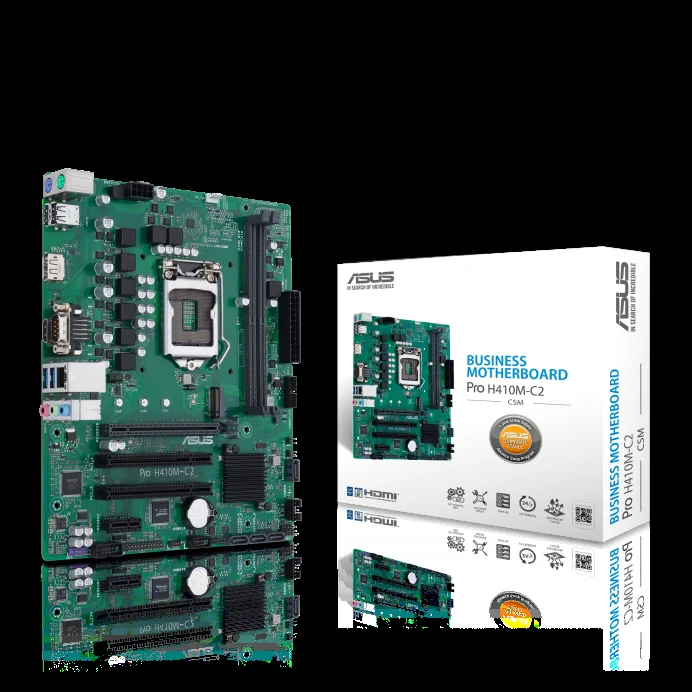 Mainboard ASUS Pro H410M-C/CSM - LGA 1200 - NEW