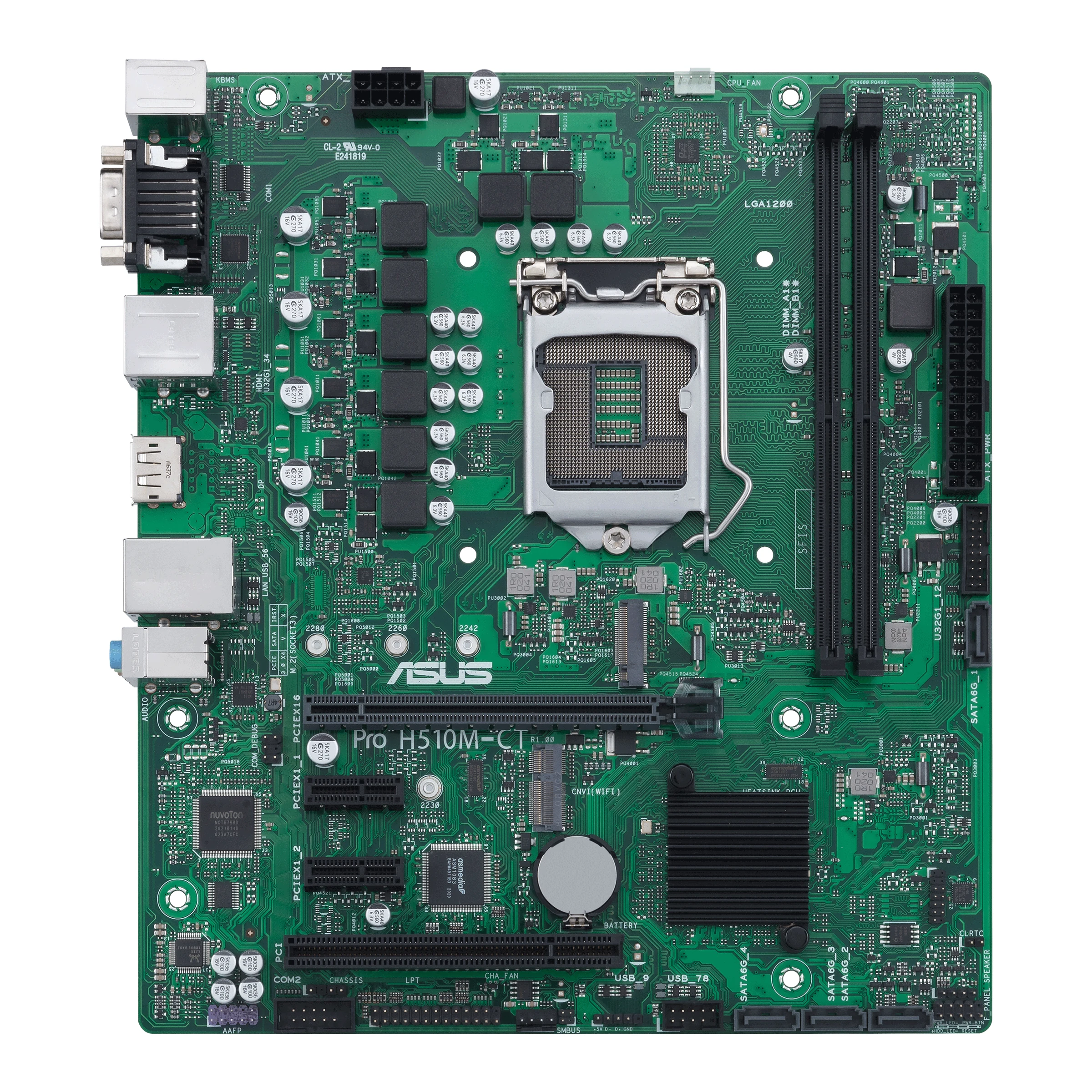 Mainboard ASUS Pro H510M-CT/CSM - LGA 1200 - NEW