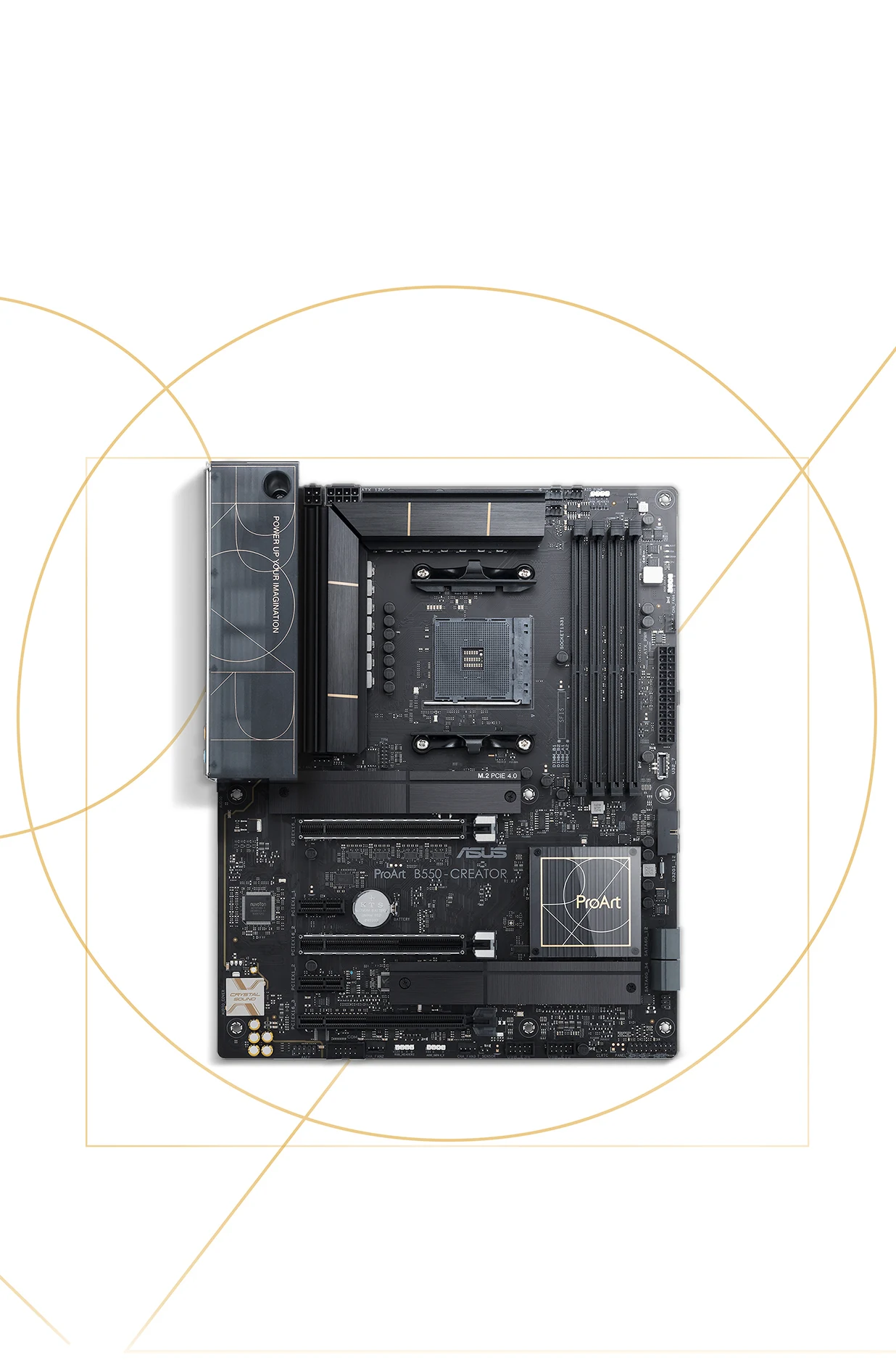 Mainboard ASUS ProArt B550-CREATOR - 4 Khe RAM DDR4 - AM4 - NEW